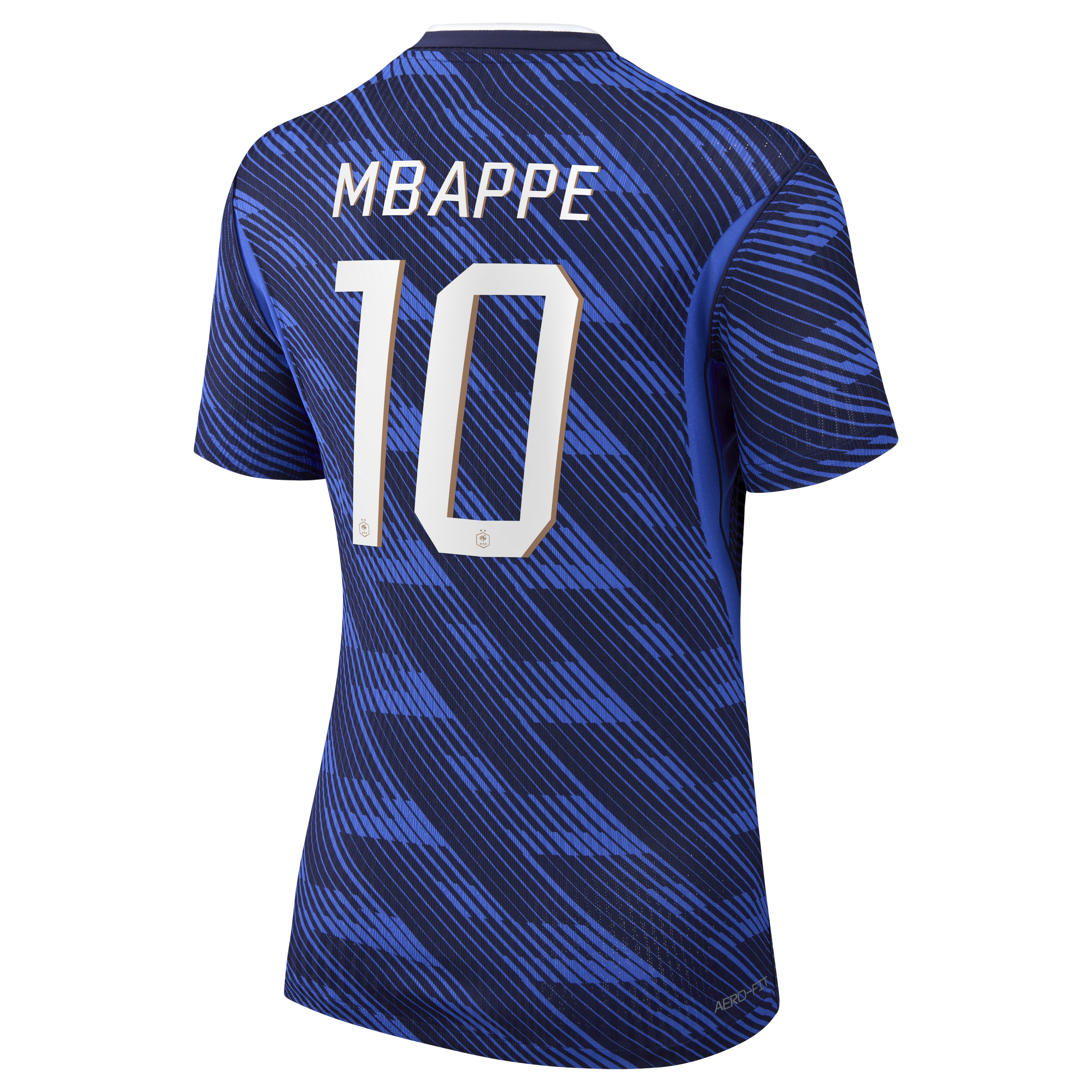 France Nike Home Aero-Fit Match Shirt 2026 - Womens with Mbappe 10 printing, , rebel_hi-res