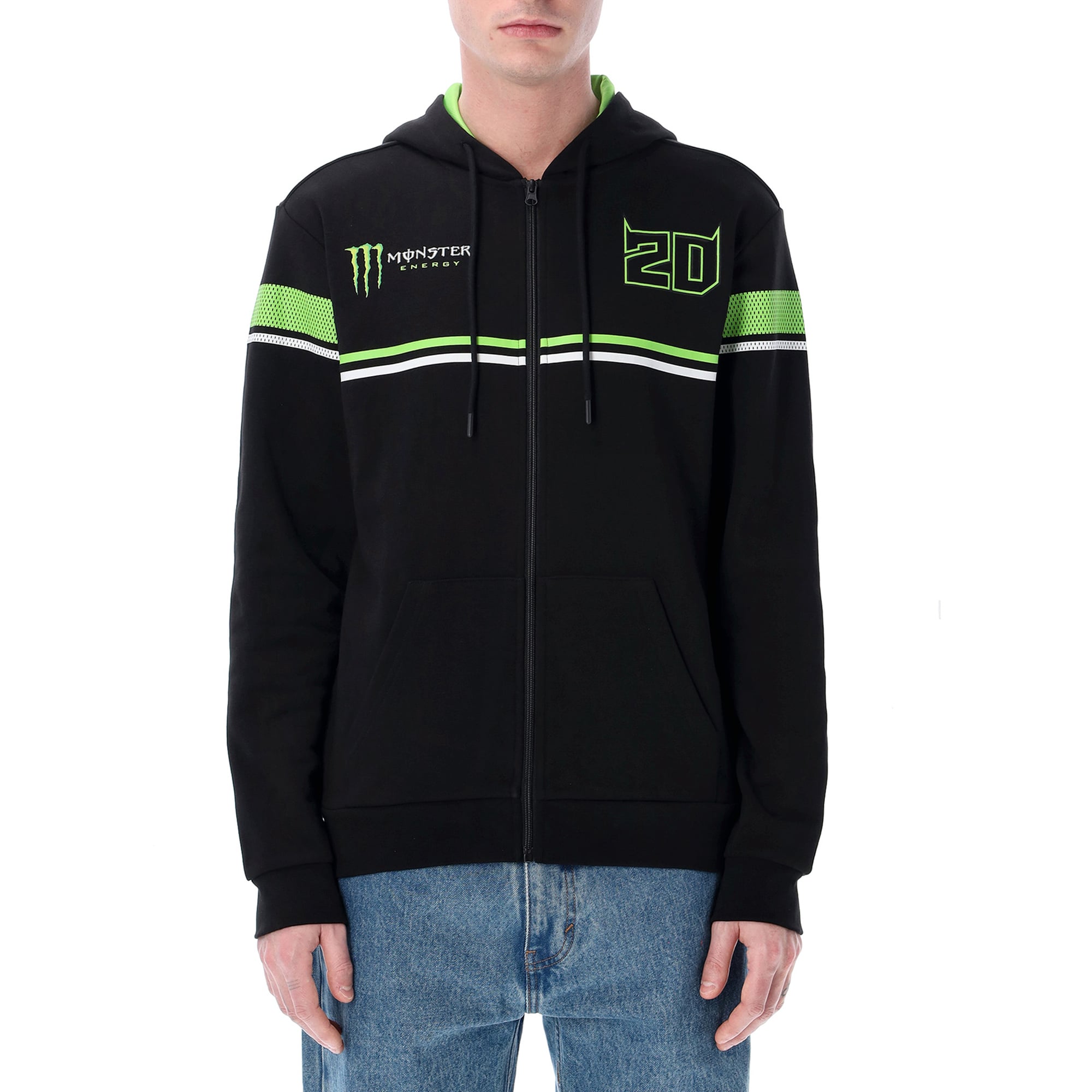 Fabio Quartararo 20 X Monster Dual Brand Hoodie