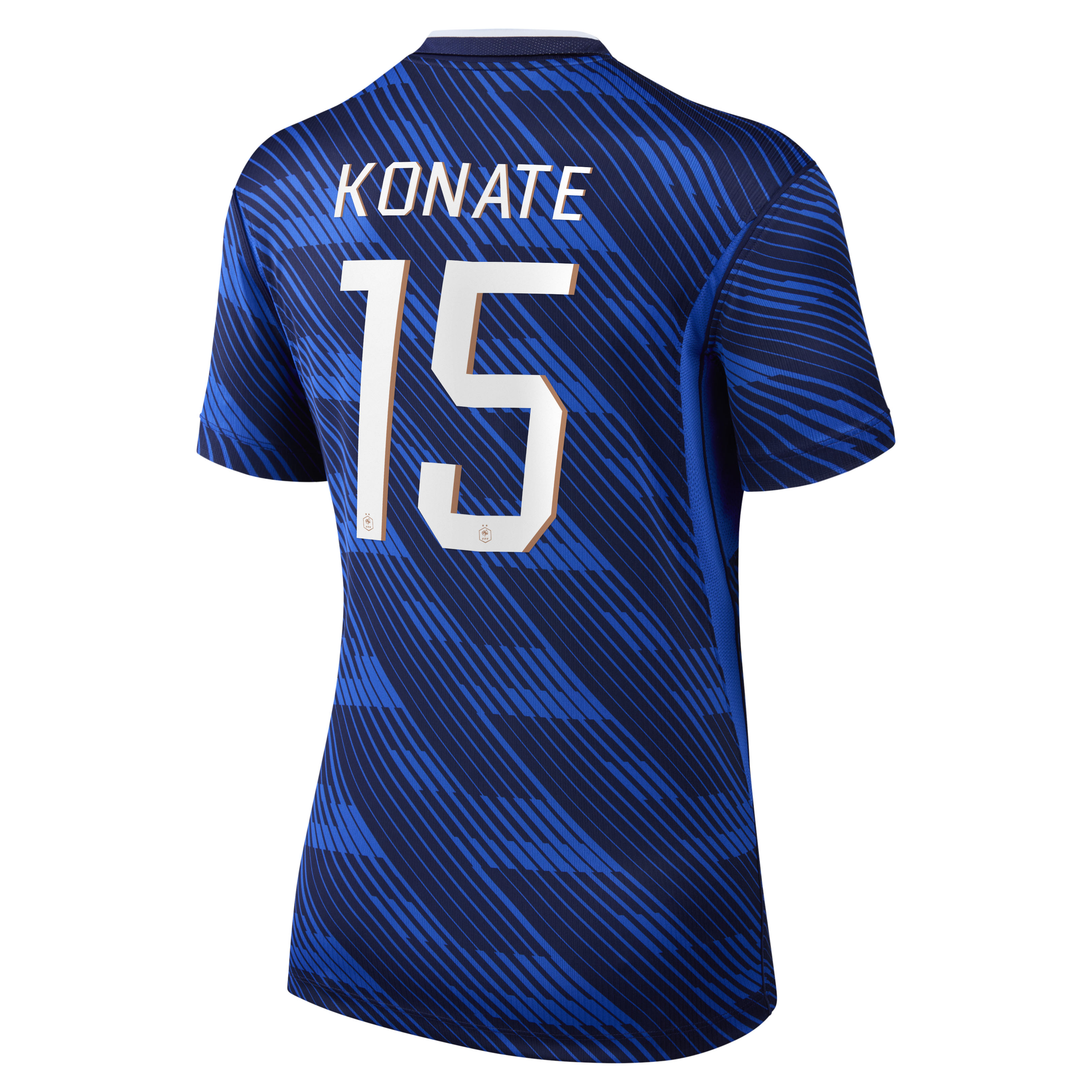 France Nike Home Stadium Shirt 2026 - Womens with Konate 15 printing, , rebel_hi-res