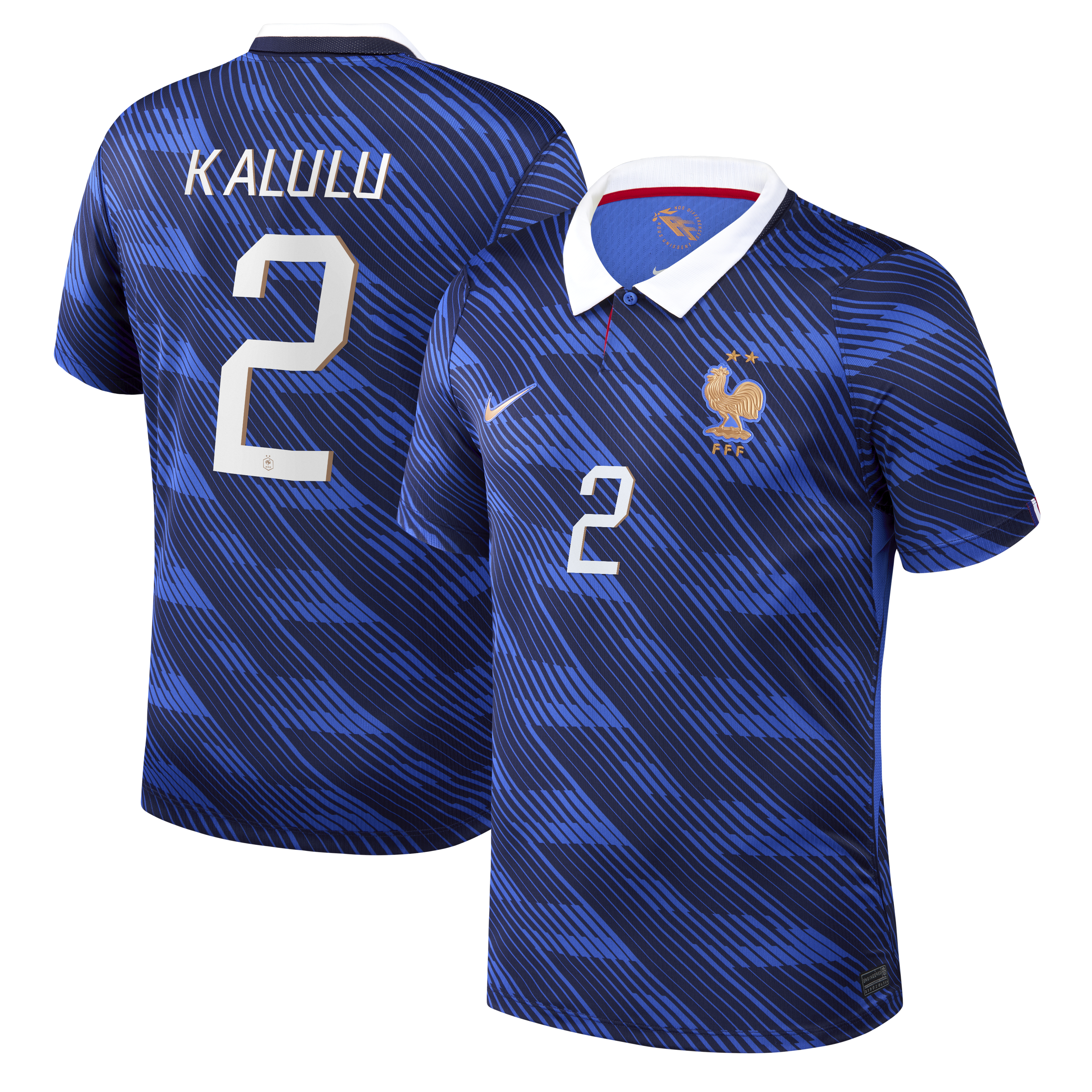 France Nike Home Stadium Shirt 2026 with Kalulu 2 printing, , rebel_hi-res