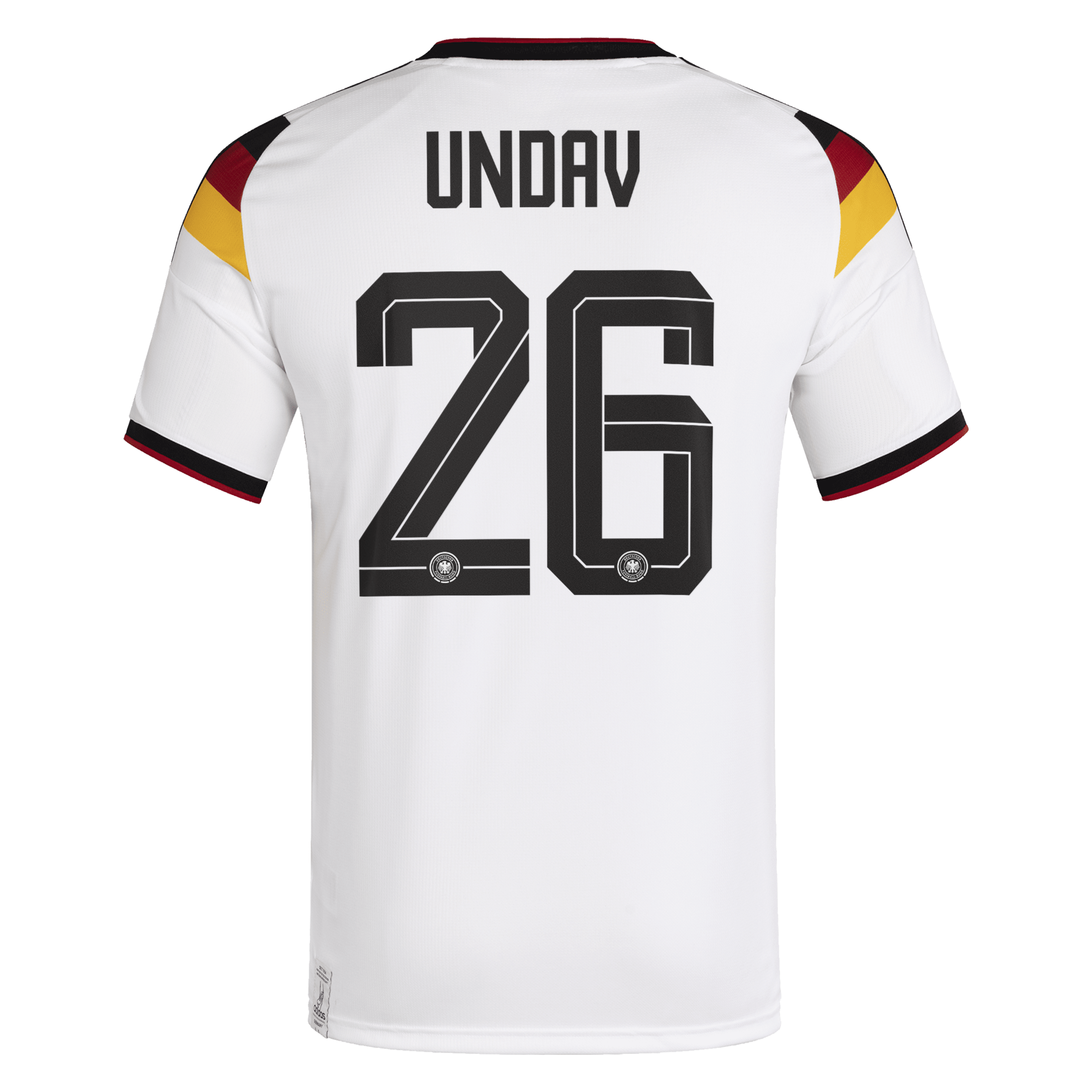Germany National Team adidas Home Shirt 2026 with Undav 13 printing, , rebel_hi-res