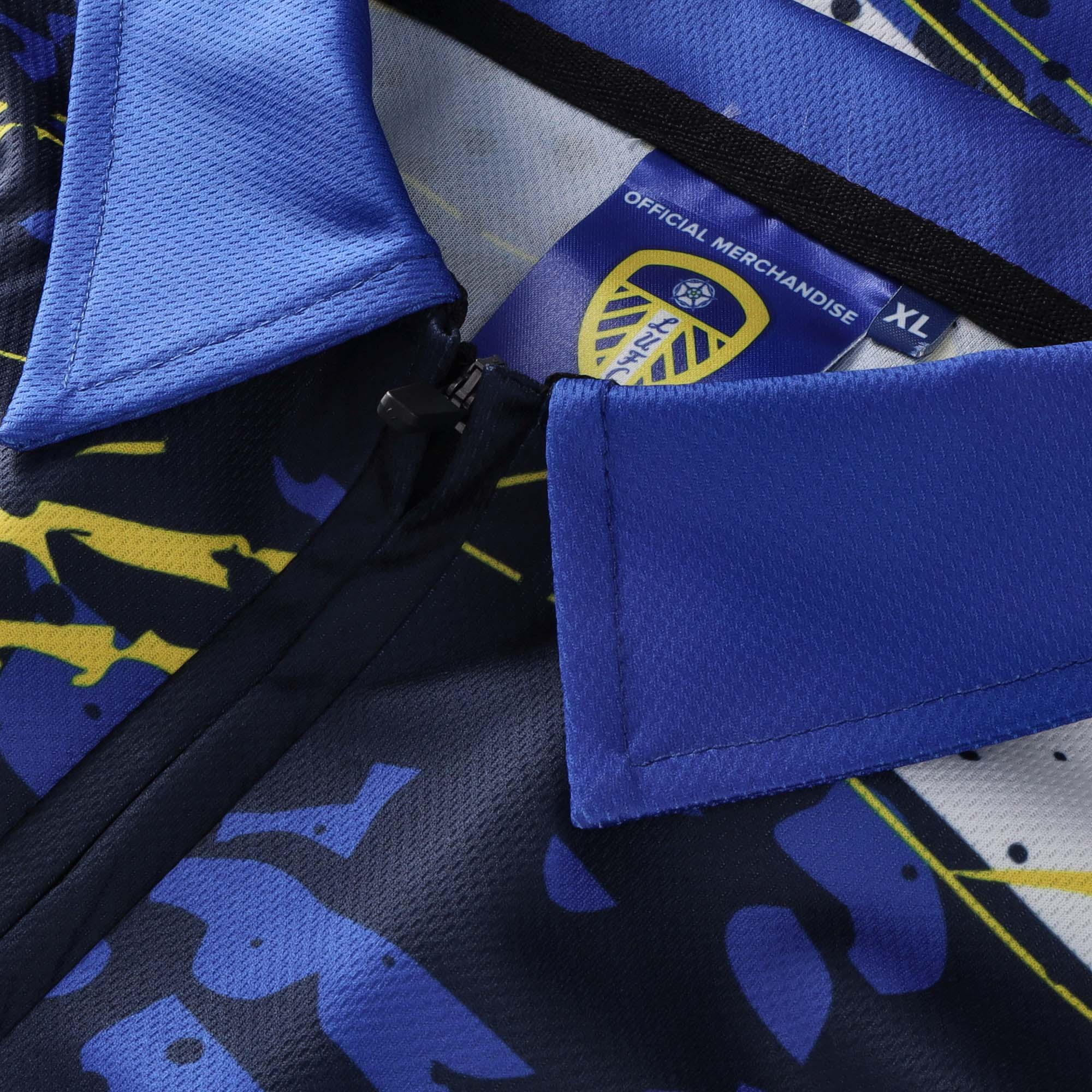 Leeds United Darts Shirt - Blue - Mens, , rebel_hi-res