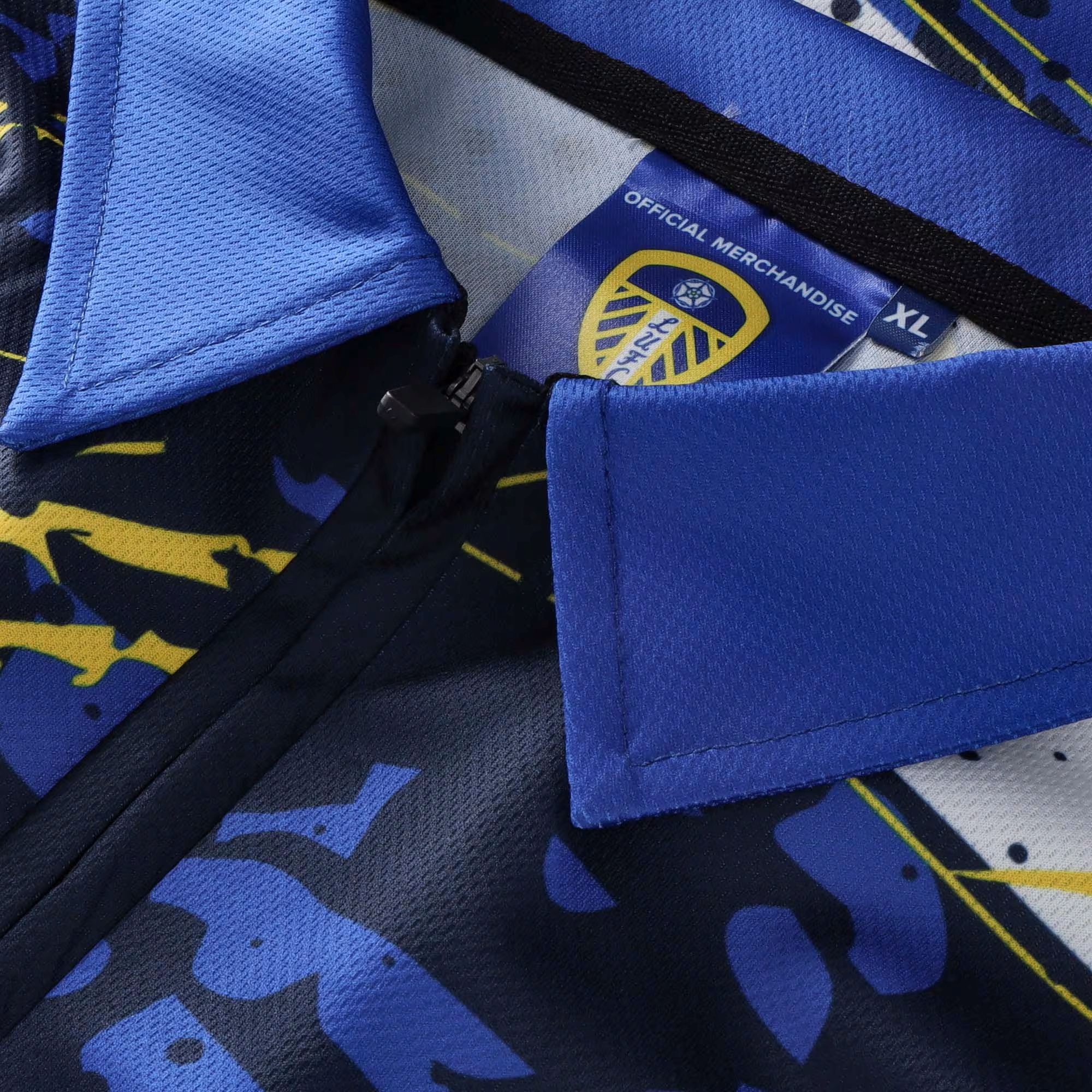 Leeds United Darts Shirt - Blue - Mens, , rebel_hi-res