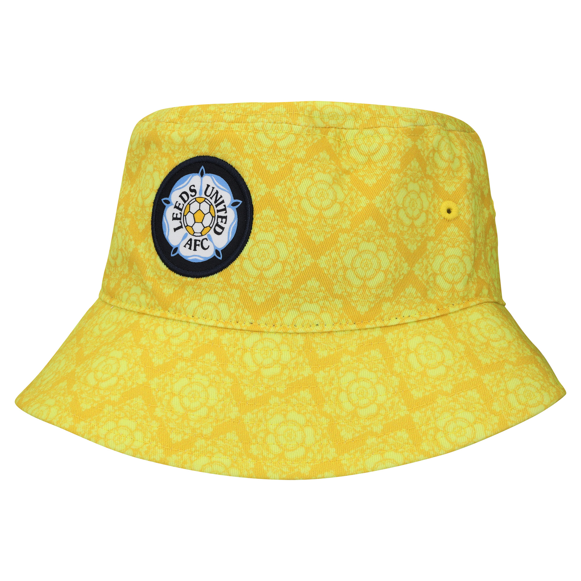 Leeds United adidas Away Bucket Hat - Yellow, , rebel_hi-res