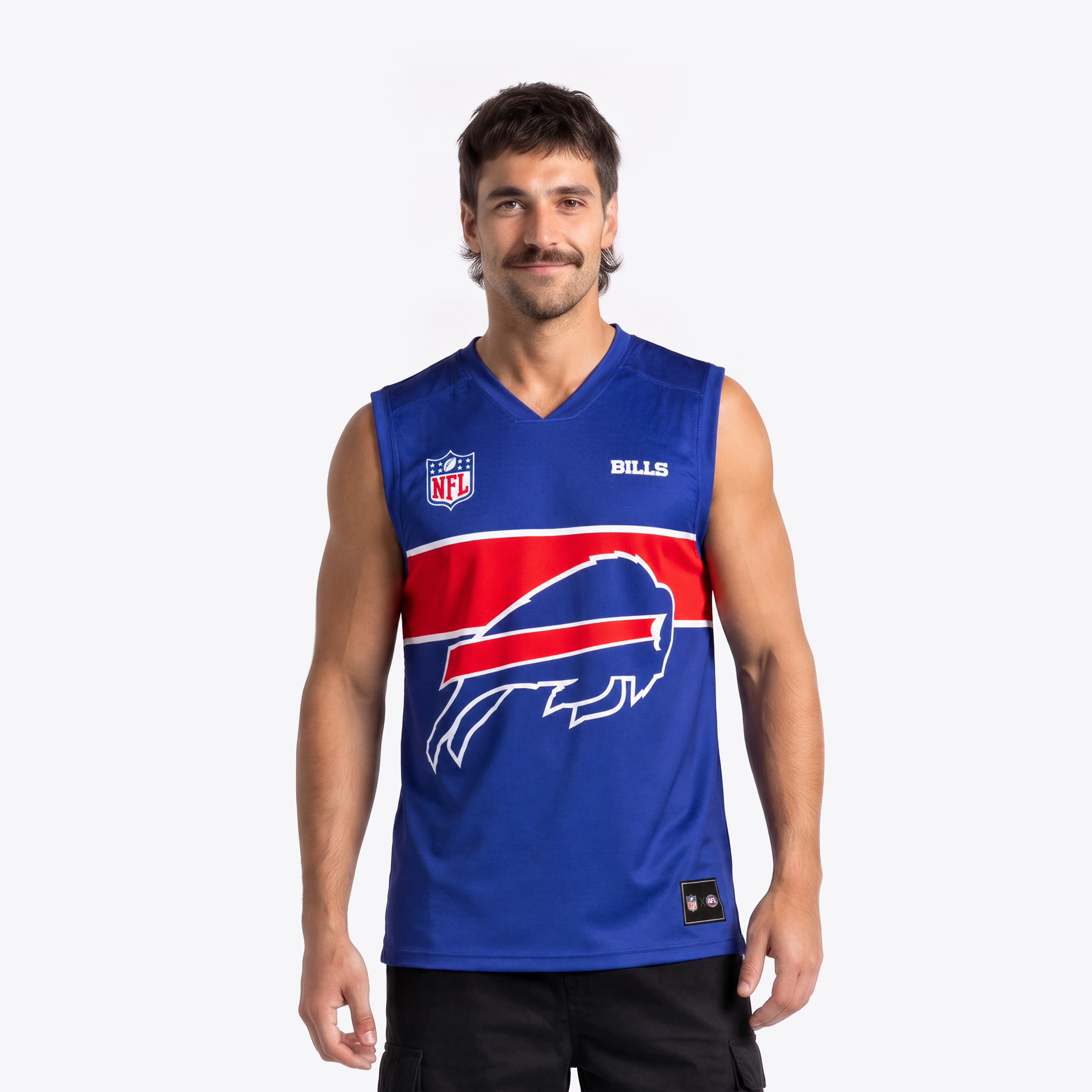 Buffalo Bills Aussie Rules x NFL Guernsey, , rebel_hi-res