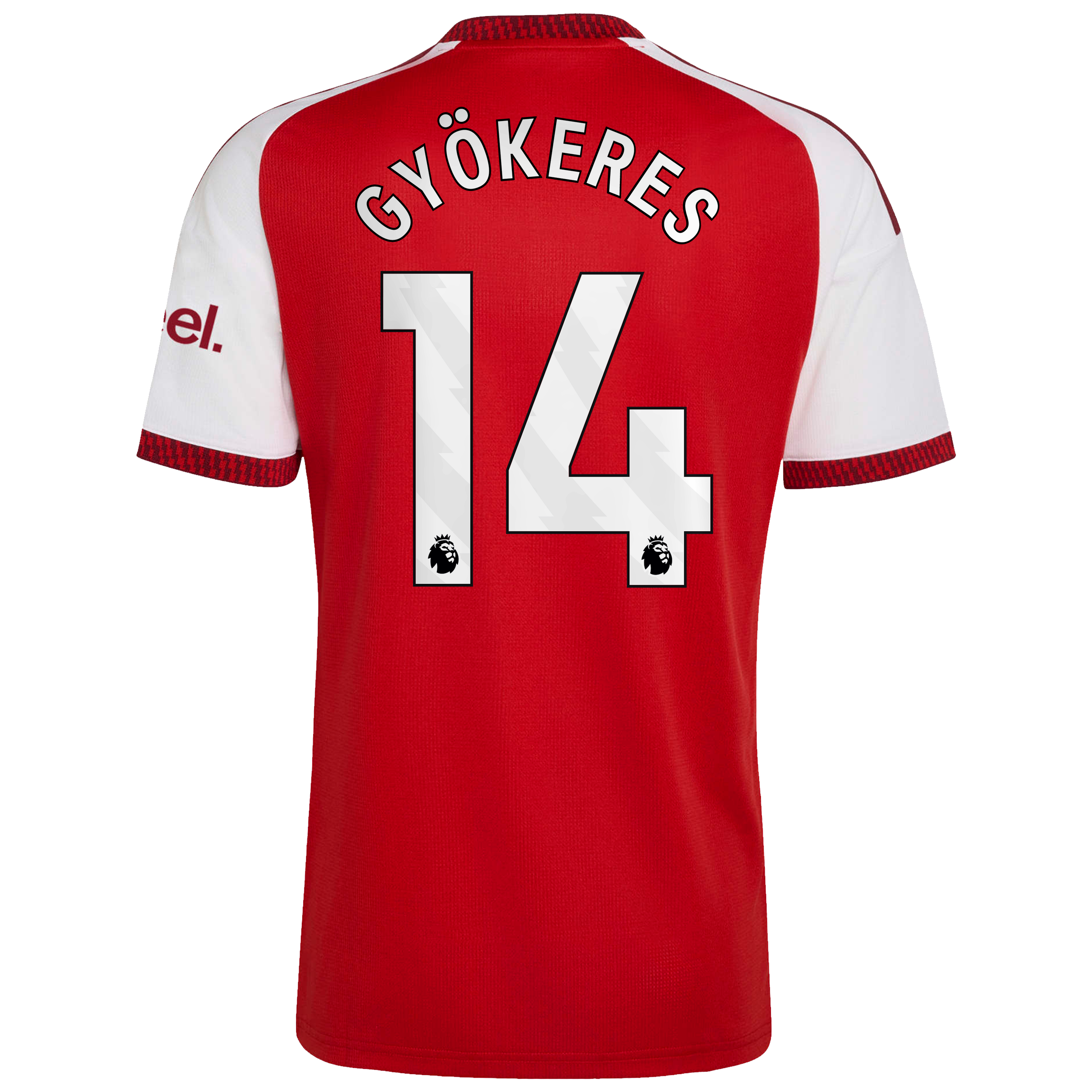 Arsenal adidas Home Shirt 2026-27 with Gy&ouml;keres 14 printing, , rebel_hi-res