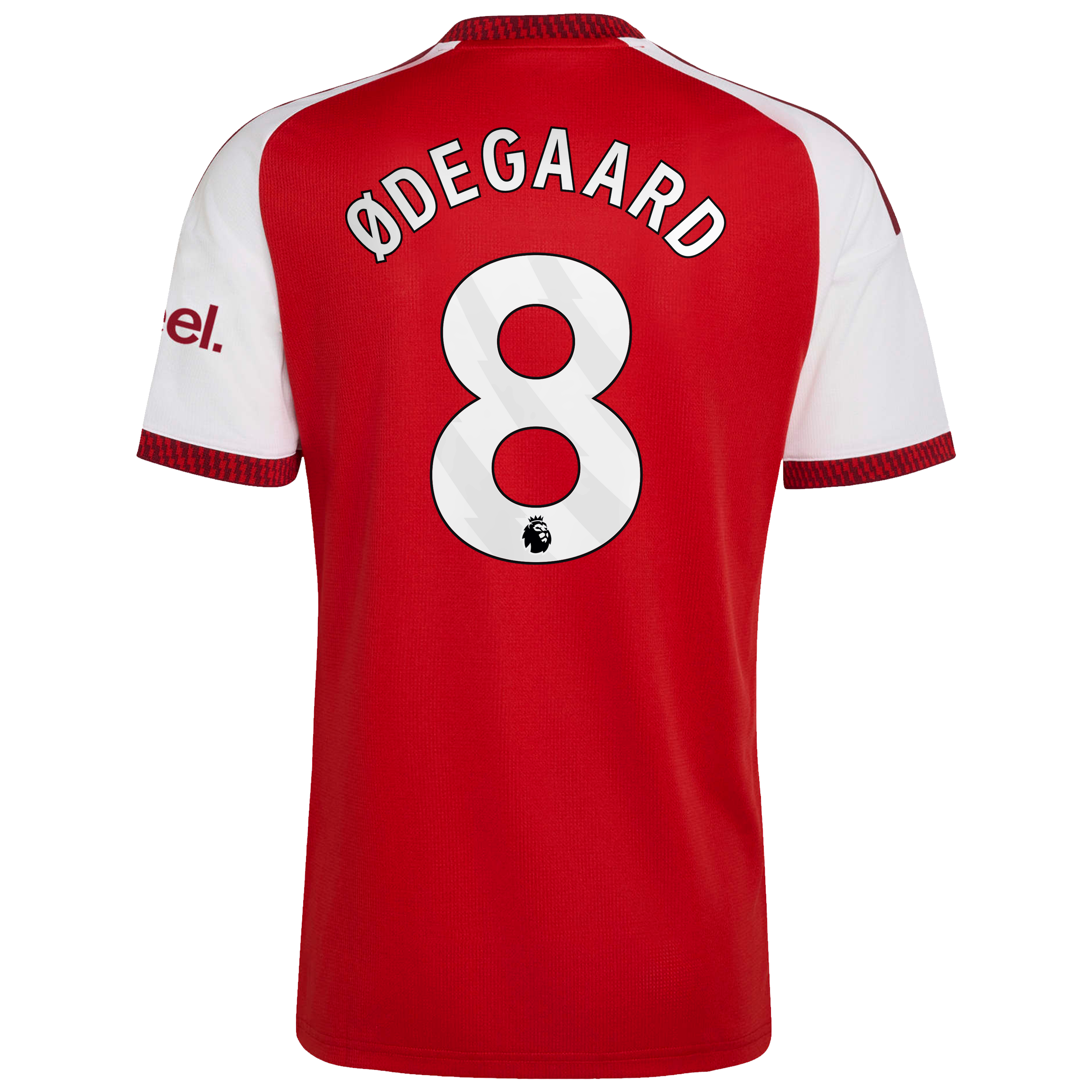 Arsenal adidas Home Shirt 2026-27 with &Oslash;degaard 8 printing, , rebel_hi-res