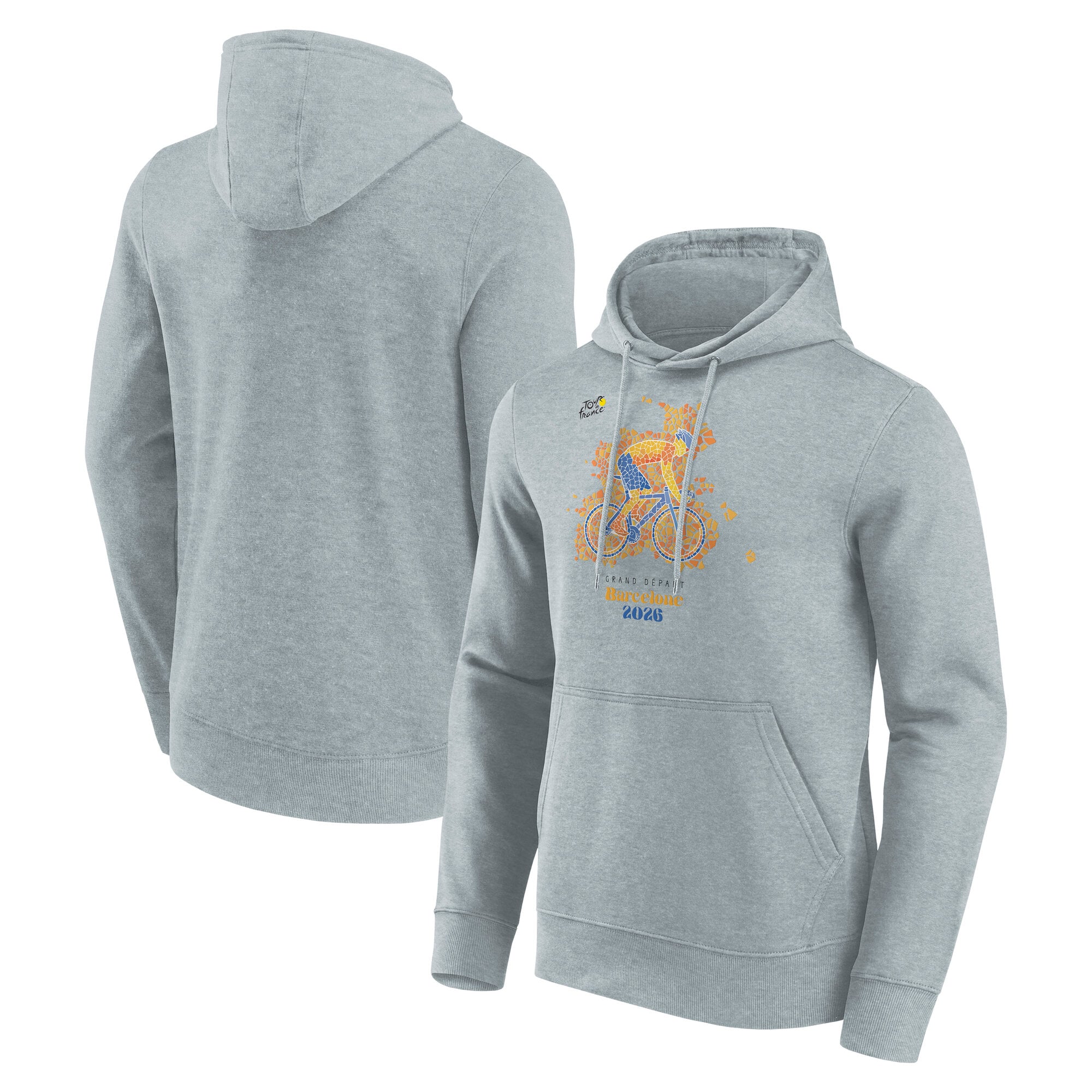 Tour de France Grand Depart Barcelona Trencadis Hoodie - Grey, , rebel_hi-res