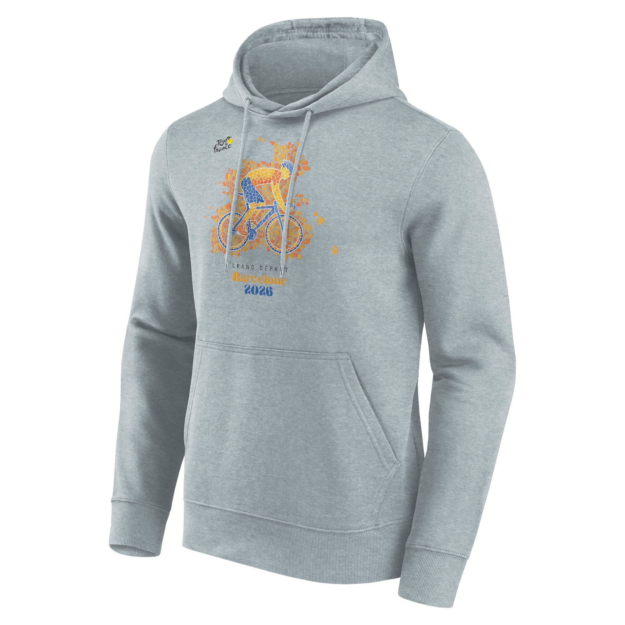 Tour de France Grand Depart Barcelona Trencadis Hoodie - Grey, , rebel_hi-res