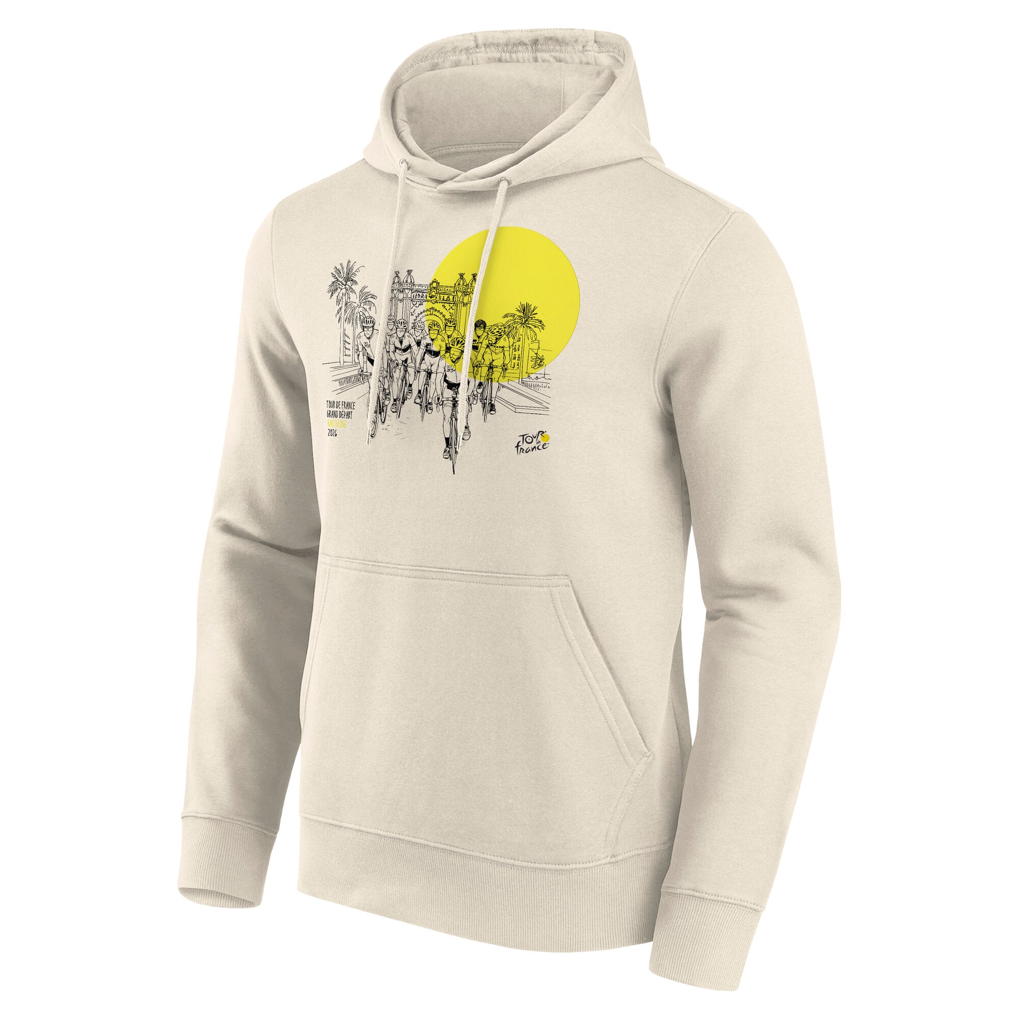 Tour de France Grand Depart Barc Hoodie - Off White, , rebel_hi-res