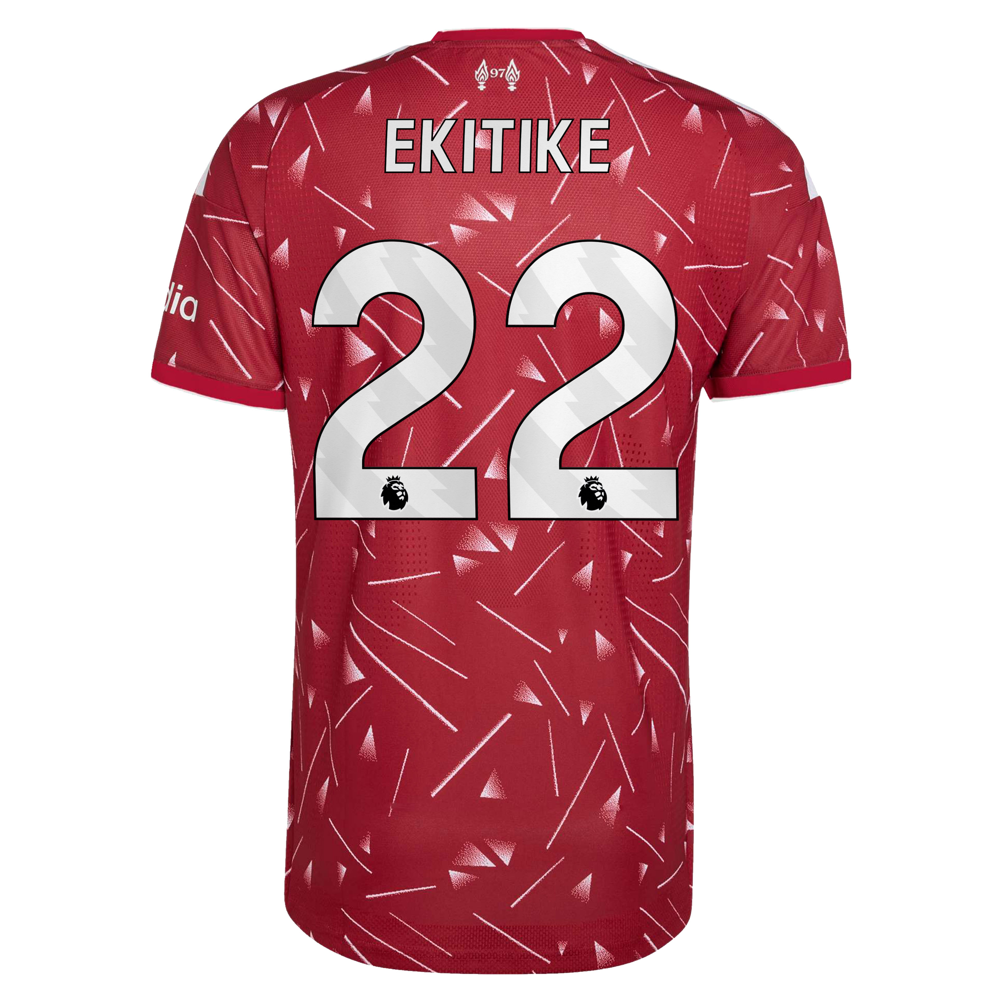 Liverpool adidas Home Authentic Shirt 2026-27 with Ekitike 22 printing, , rebel_hi-res