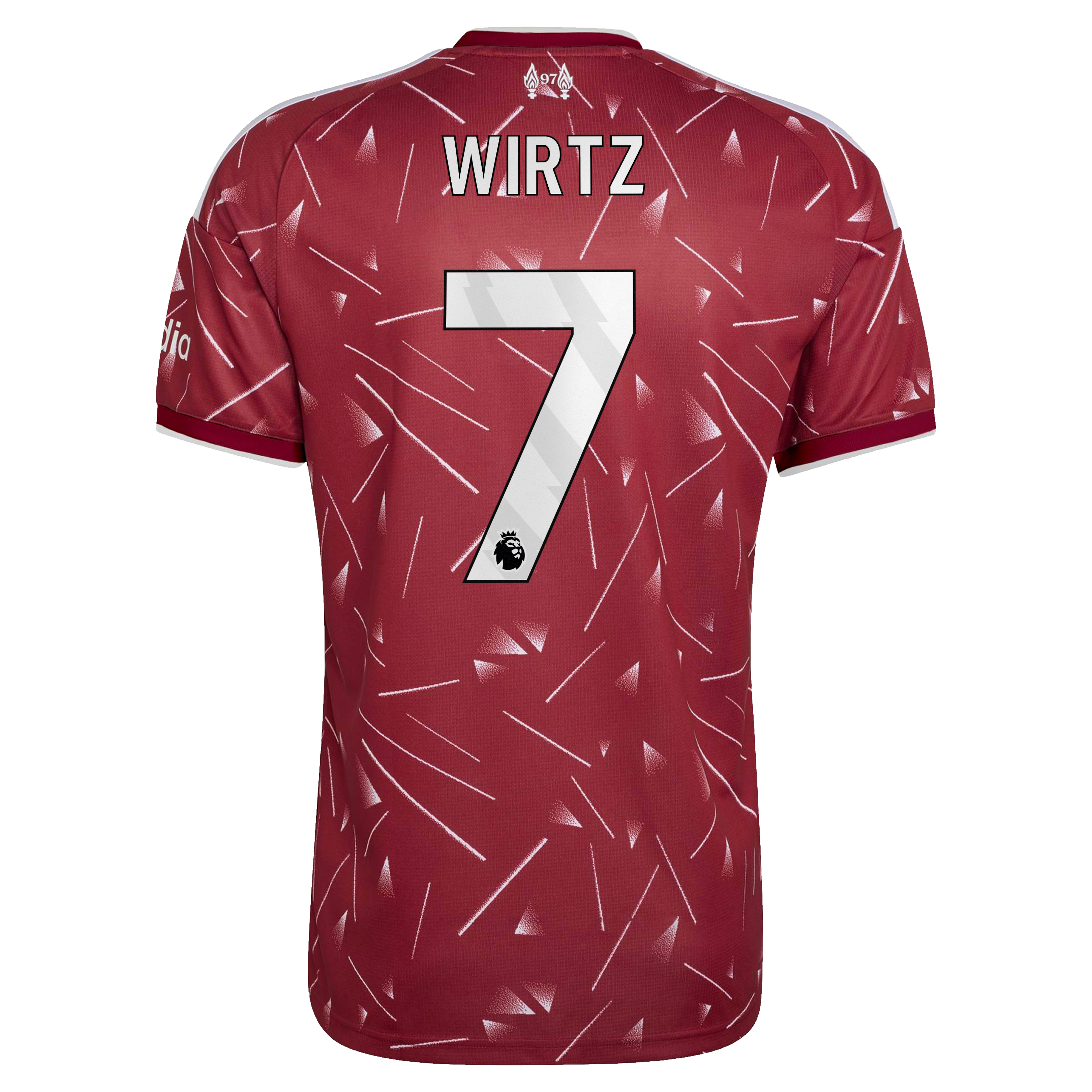 Liverpool adidas Home Shirt 2026-27 with Wirtz 7 printing, , rebel_hi-res