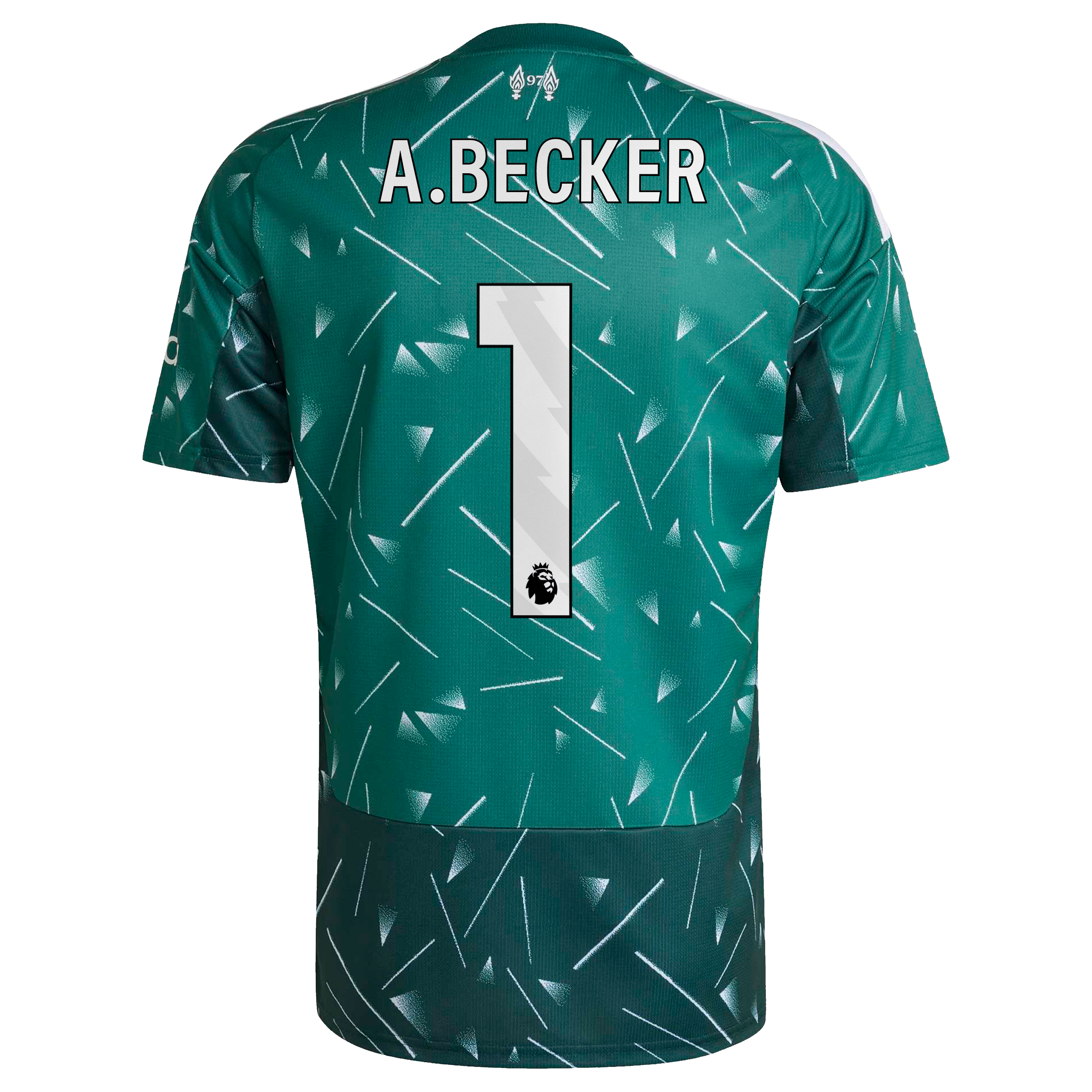 Liverpool adidas Home Goalkeeper Shirt 2026-27 - Long sleeve with A.Becker 1 printing, , rebel_hi-res