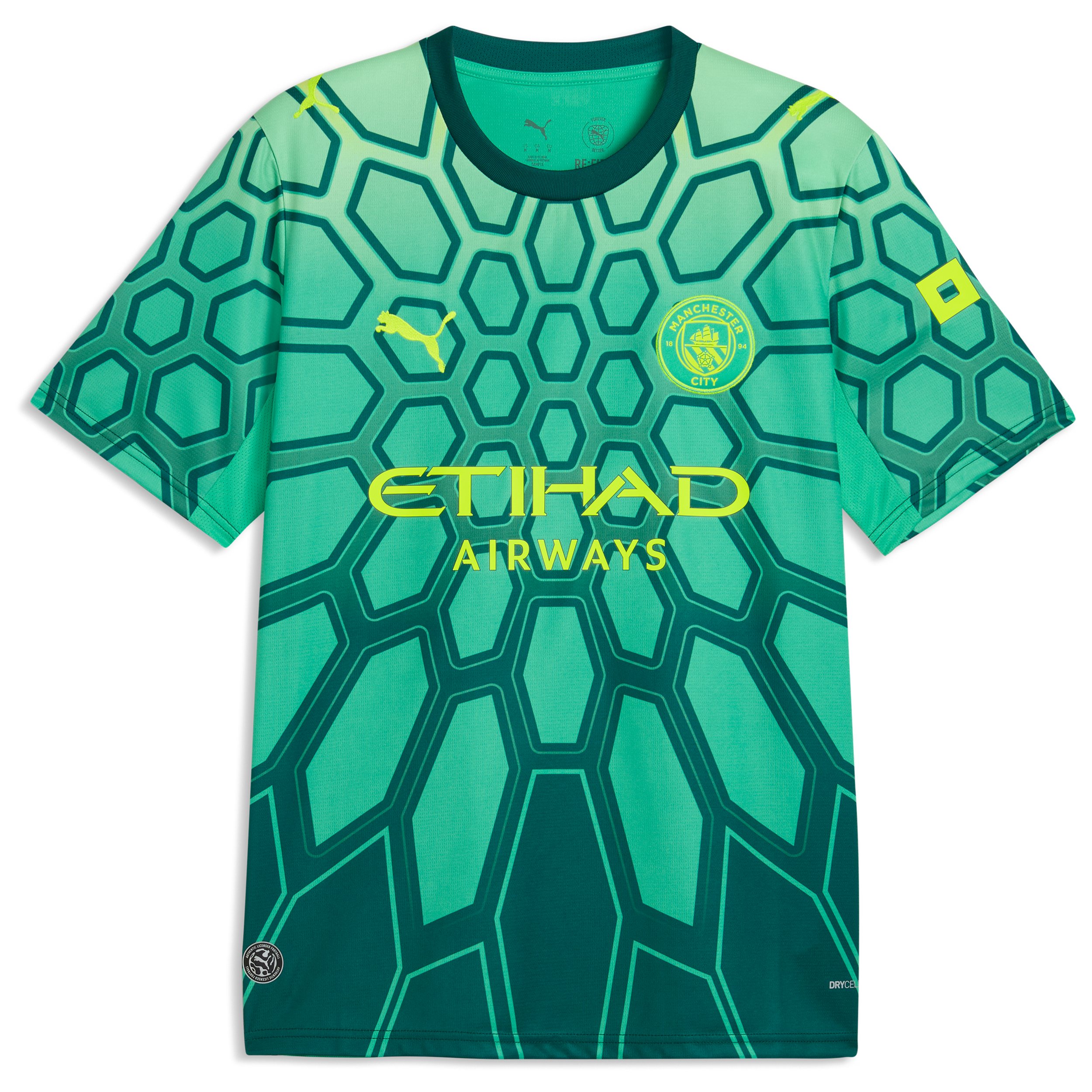 Manchester City PUMA Goalkeeper Shirt 2026-27 with Donnarumma 1 printing, , rebel_hi-res