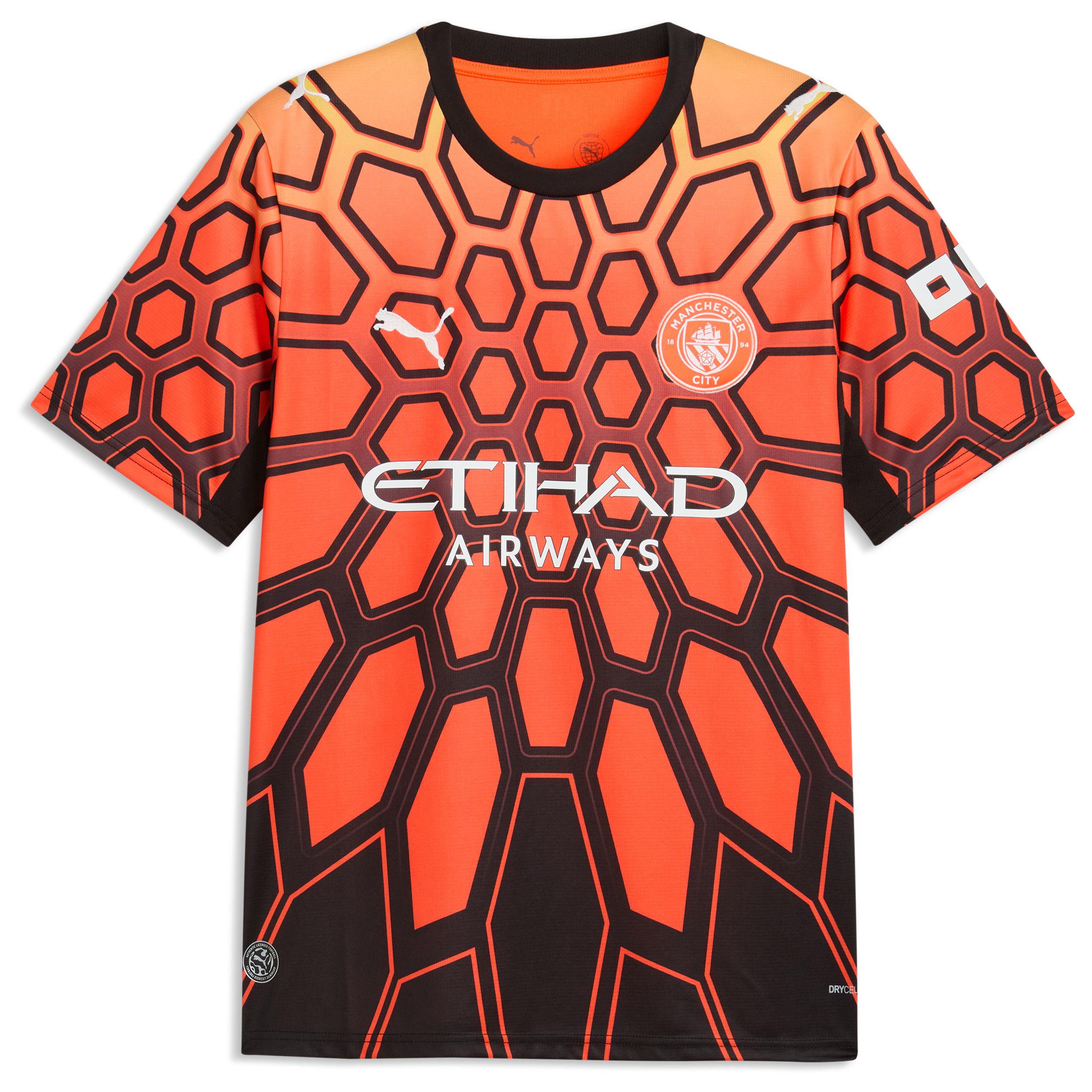 Manchester City PUMA Goalkeeper Shirt 2026-27 with Donnarumma 1 printing, , rebel_hi-res