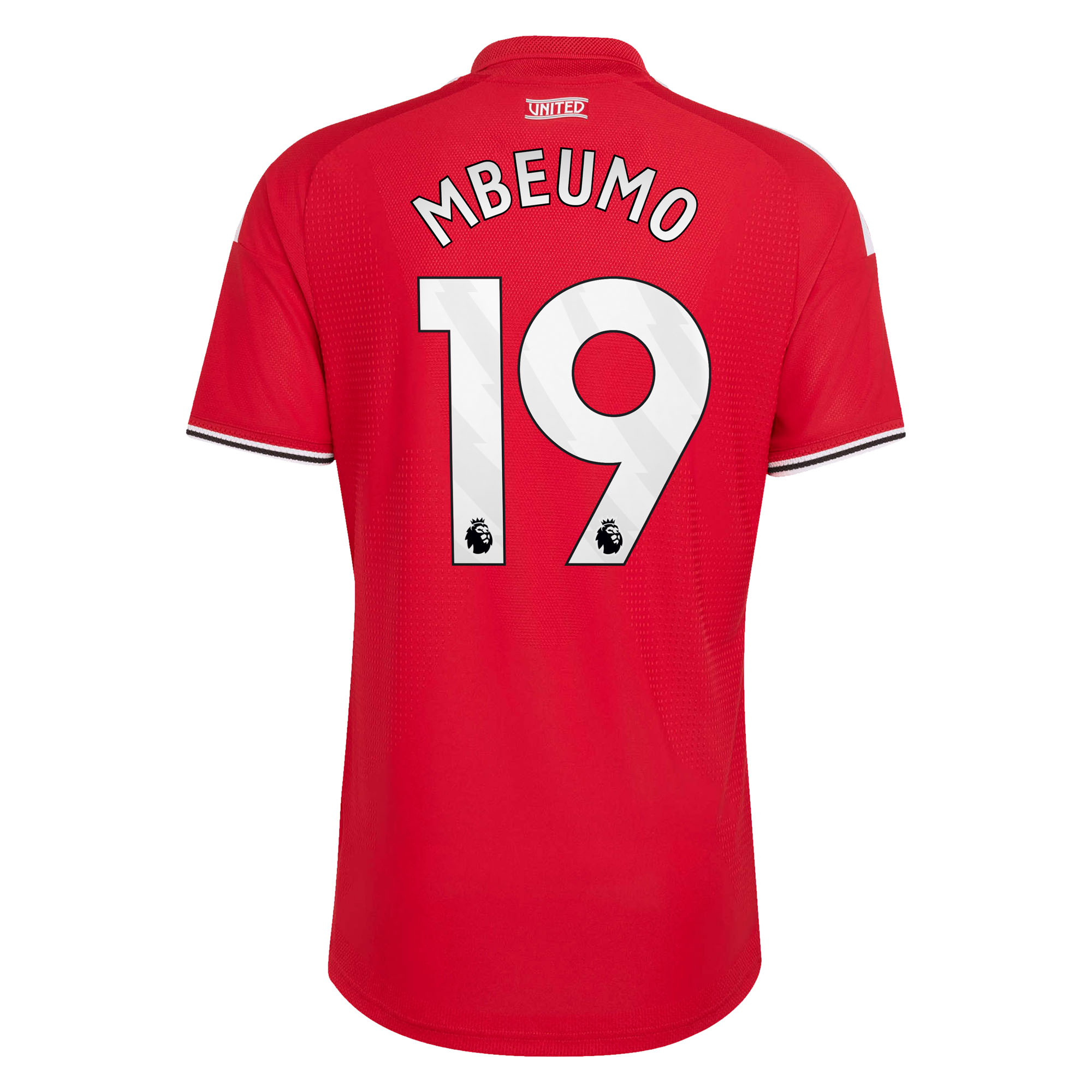 Manchester United adidas Home Authentic Shirt 2026-27 with Mbeumo 19 printing, , rebel_hi-res