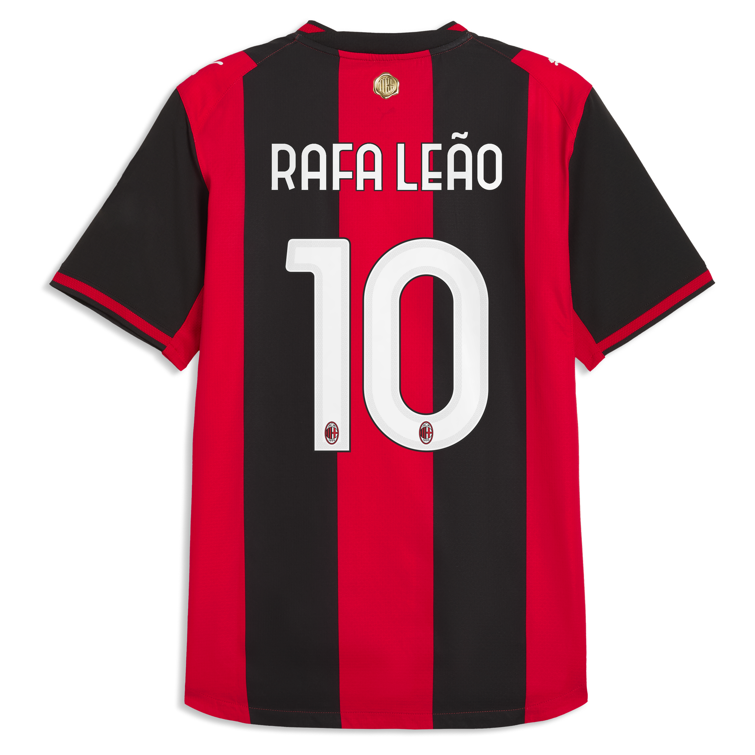 AC Milan PUMA Home Authentic Shirt 2026-27 with Rafa Le&atilde;o 10 printing, , rebel_hi-res