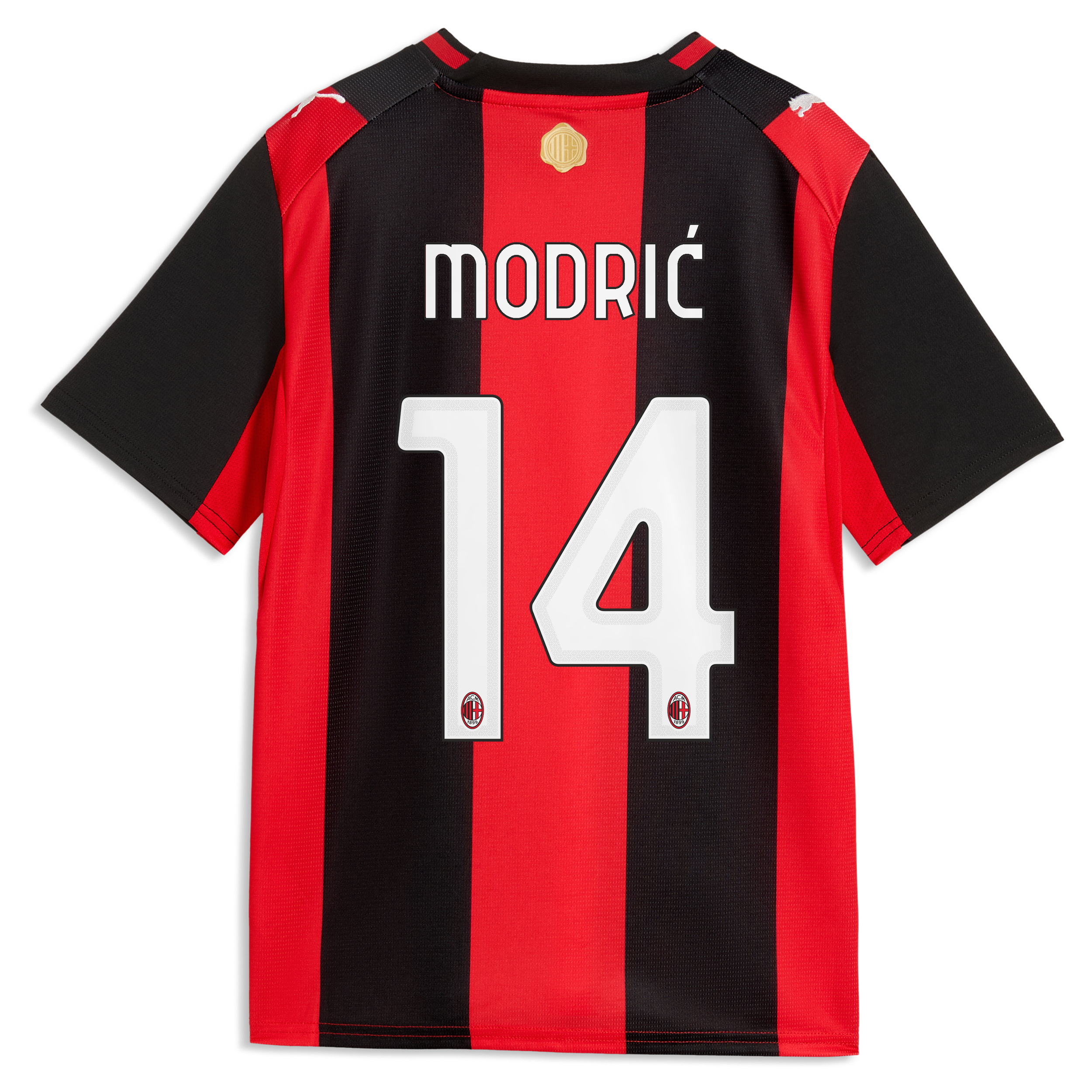 AC Milan PUMA Home Shirt 2026-27 - Kids with Modrić 14 printing, , rebel_hi-res