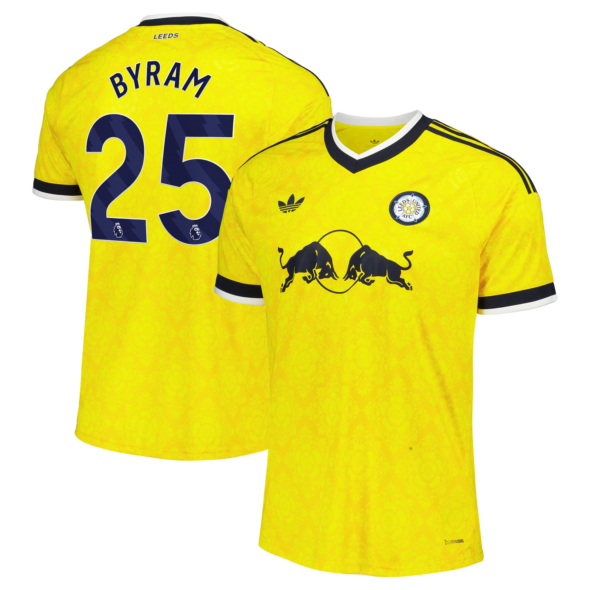 Leeds United adidas Away Shirt 2026-27 with Byram 25 printing, , rebel_hi-res