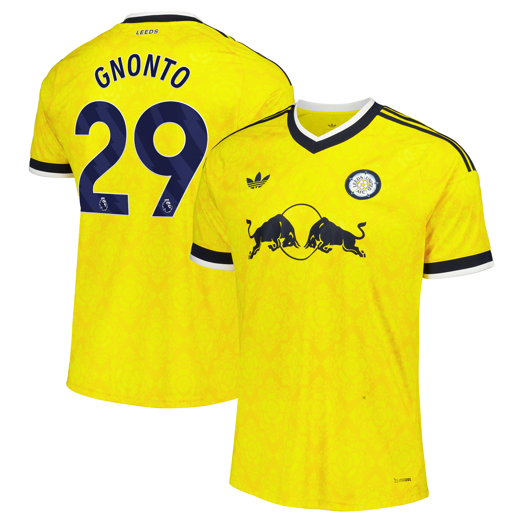 Leeds United adidas Away Shirt 2026-27 with Gnonto 29 printing, , rebel_hi-res