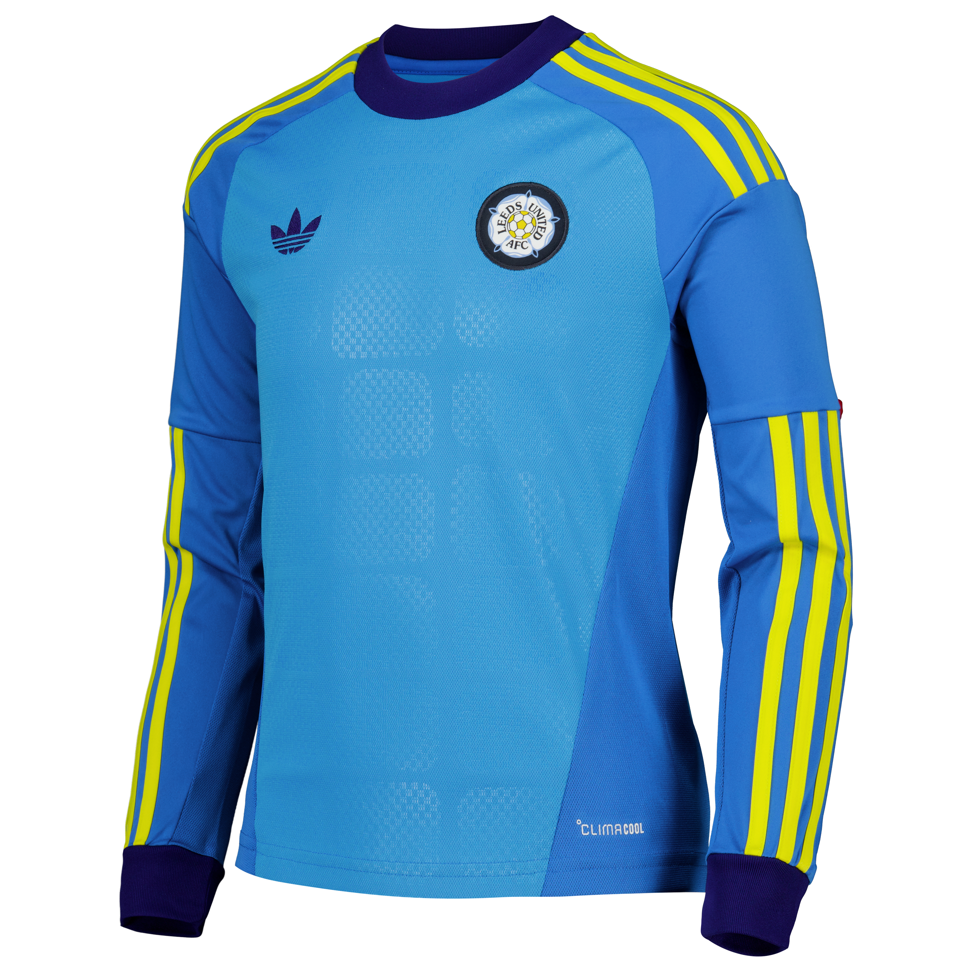 Leeds United adidas Away Goalkeeper Shirt 2026-27 - Long Sleeve - Kids with Cairns 21 printing, , rebel_hi-res