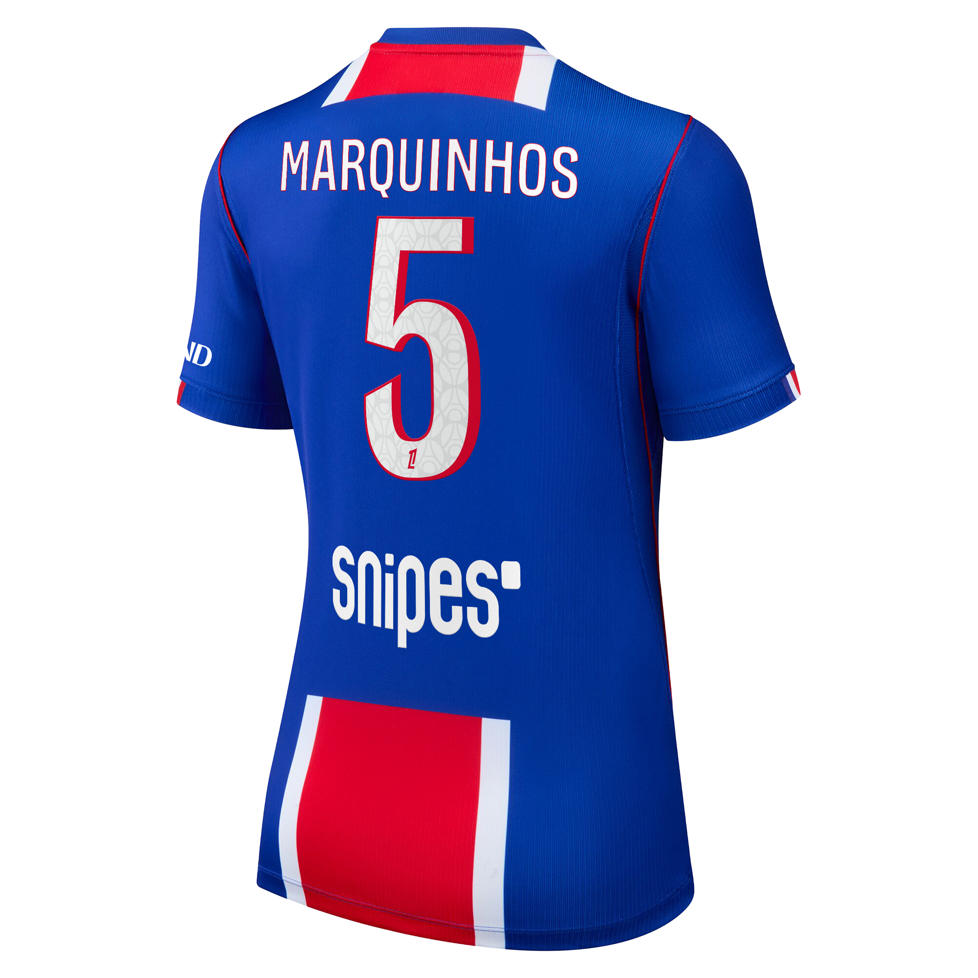 PSG Nike Home Stadium Shirt 2026-27 - Womens with Marquinhos 5 printing, , rebel_hi-res