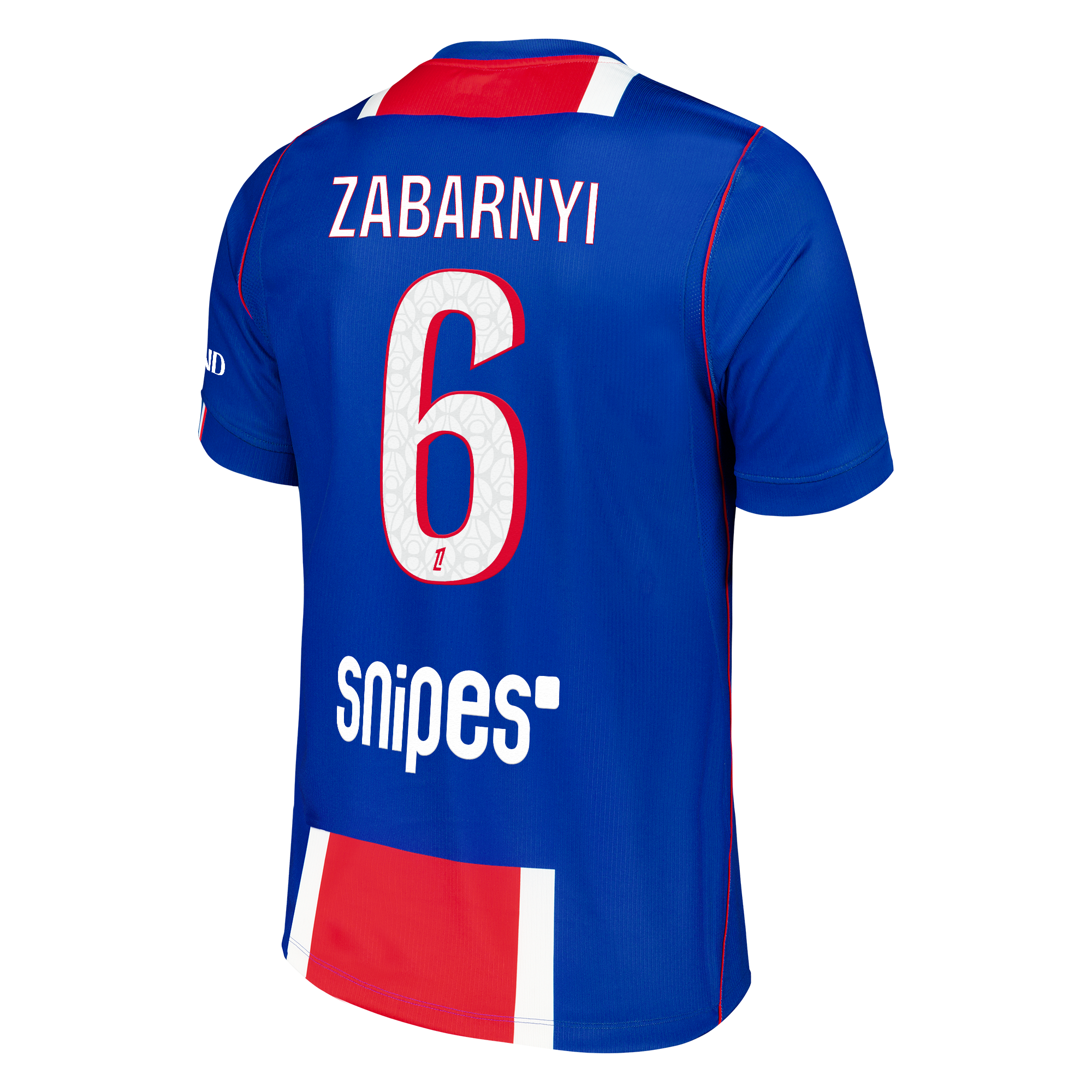 PSG Nike Home Stadium Shirt 2026-27 with Zabarnyi 6 printing, , rebel_hi-res