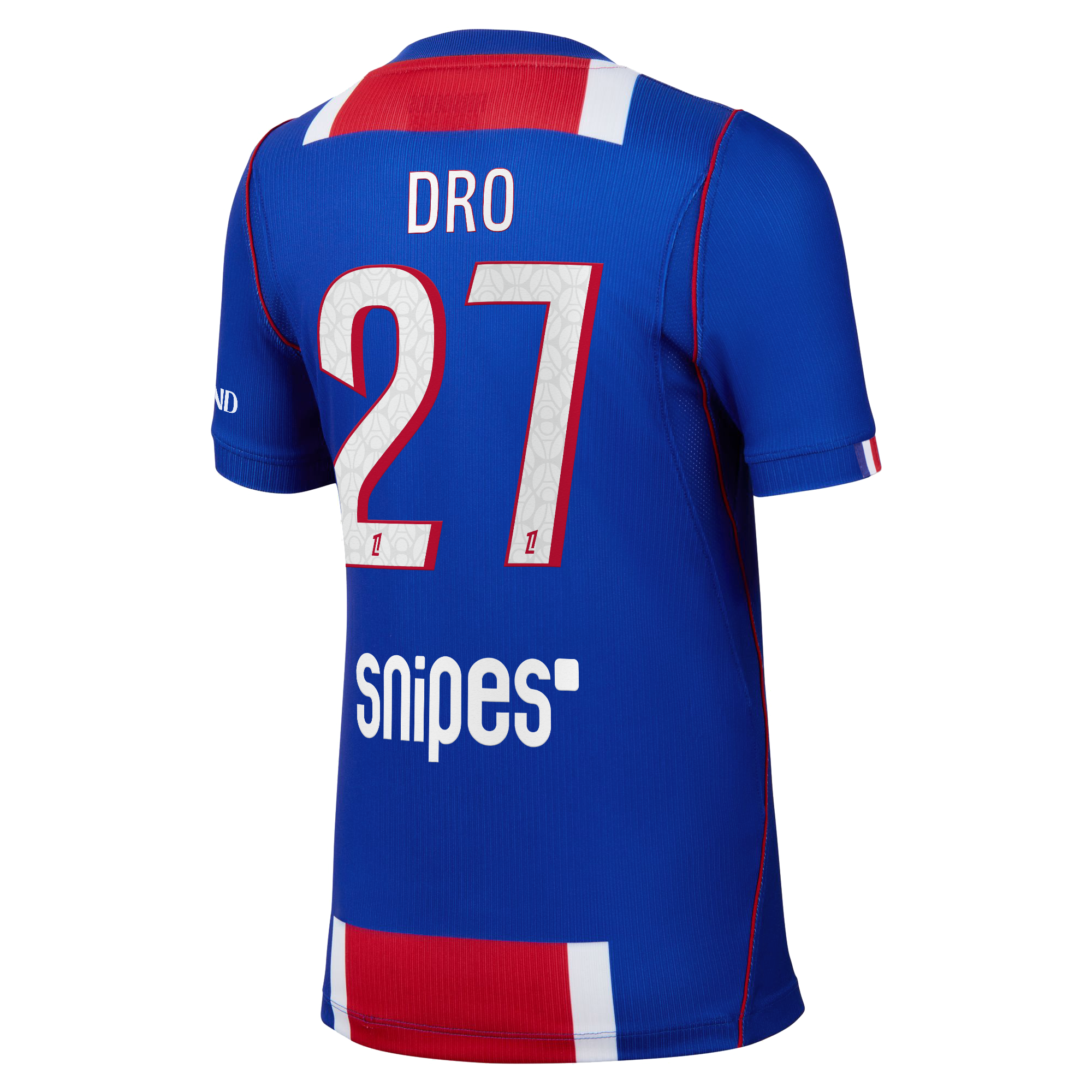 PSG Nike Home Stadium Shirt 2026-27 - Kids with Dro 27 printing, , rebel_hi-res
