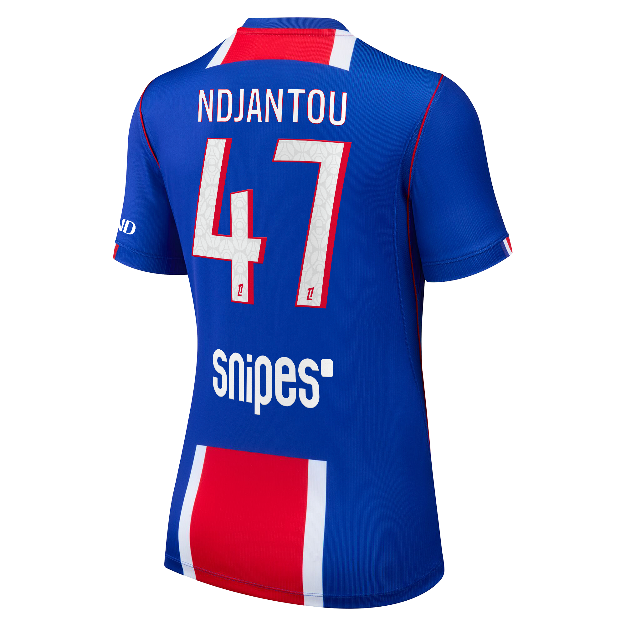 PSG Nike Home Stadium Shirt 2026-27 - Womens with Ndjantou 47 printing, , rebel_hi-res