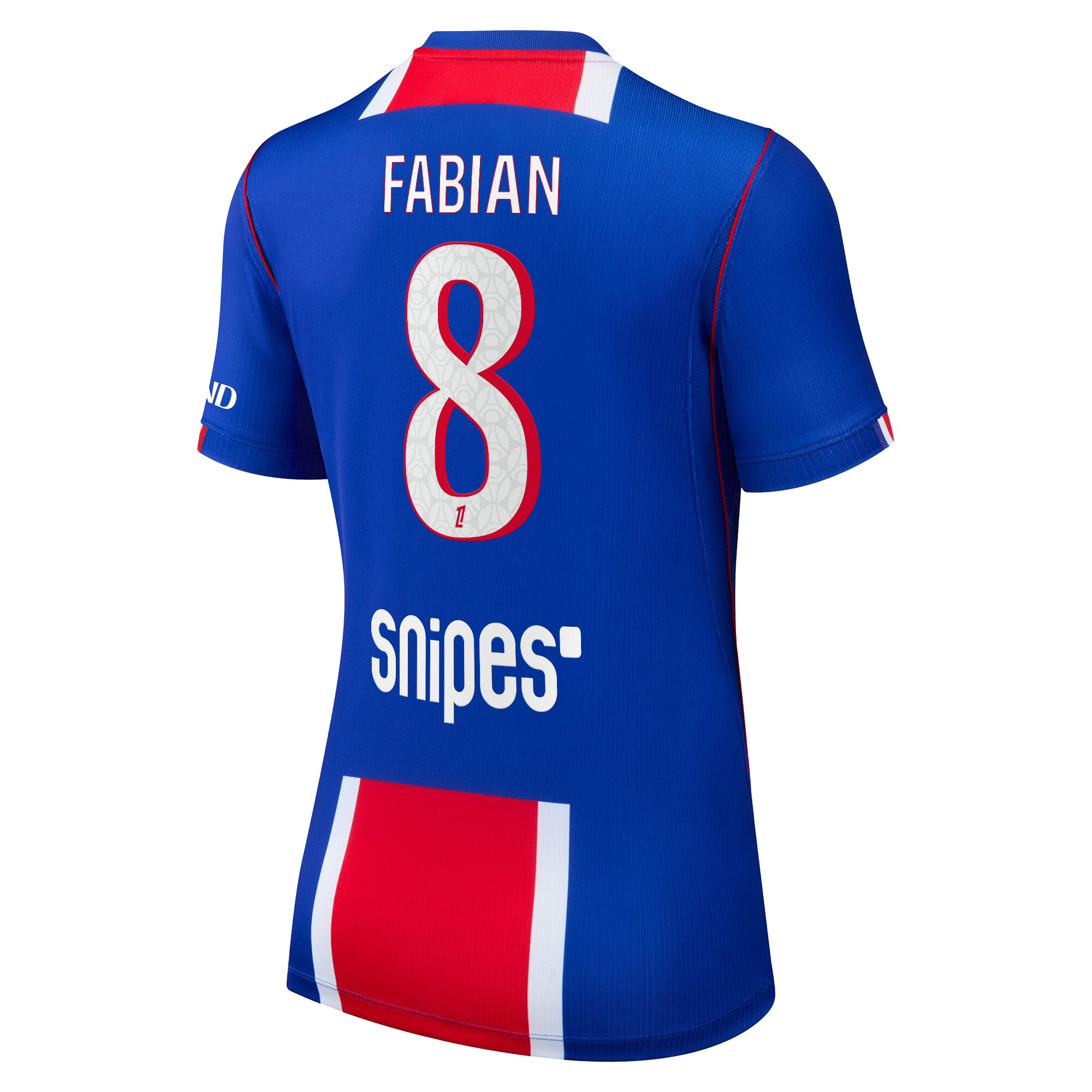 PSG Nike Home Stadium Shirt 2026-27 - Womens with Fabian 8 printing, , rebel_hi-res