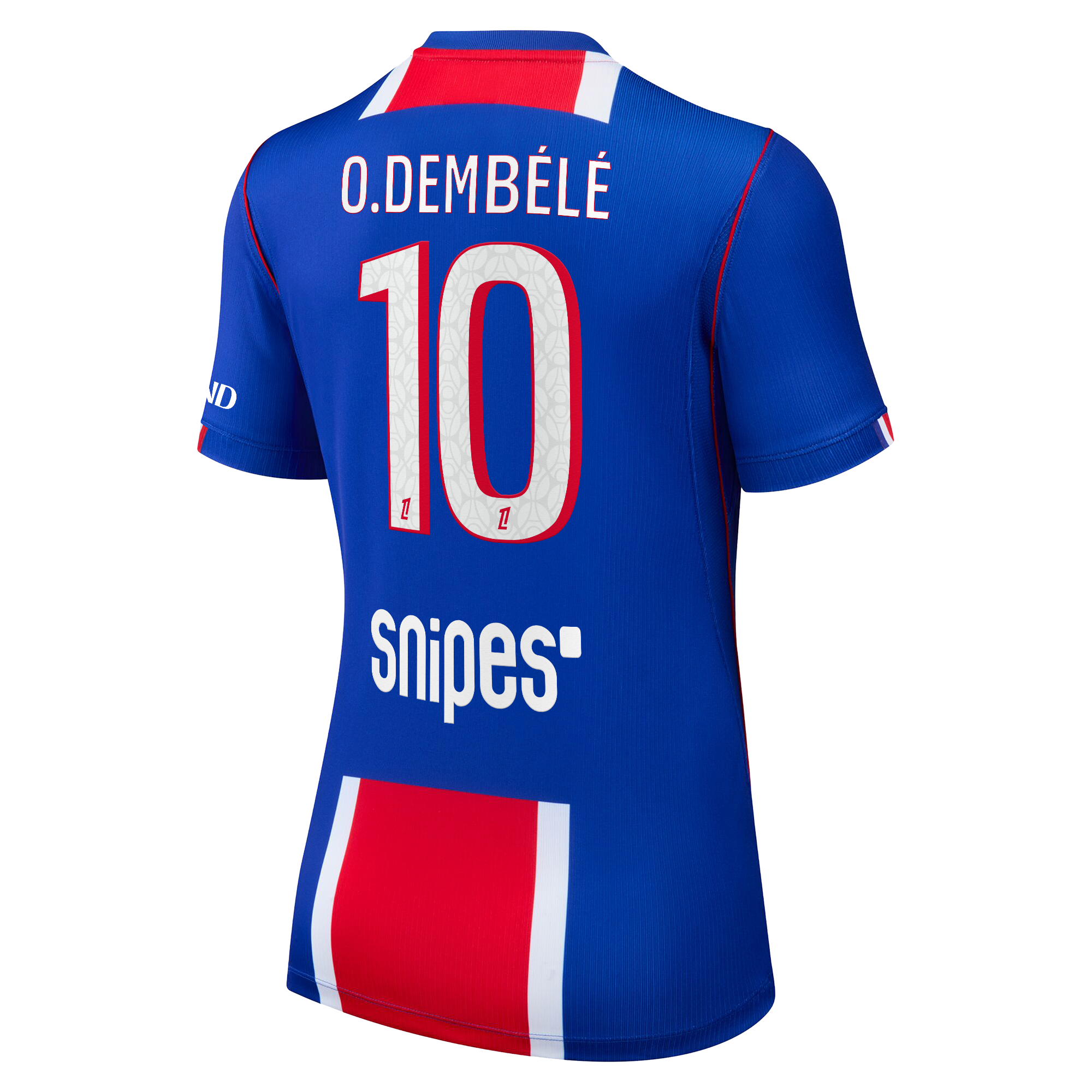 PSG Nike Home Stadium Shirt 2026-27 - Womens with O.Demb&eacute;l&eacute; 10 printing, , rebel_hi-res