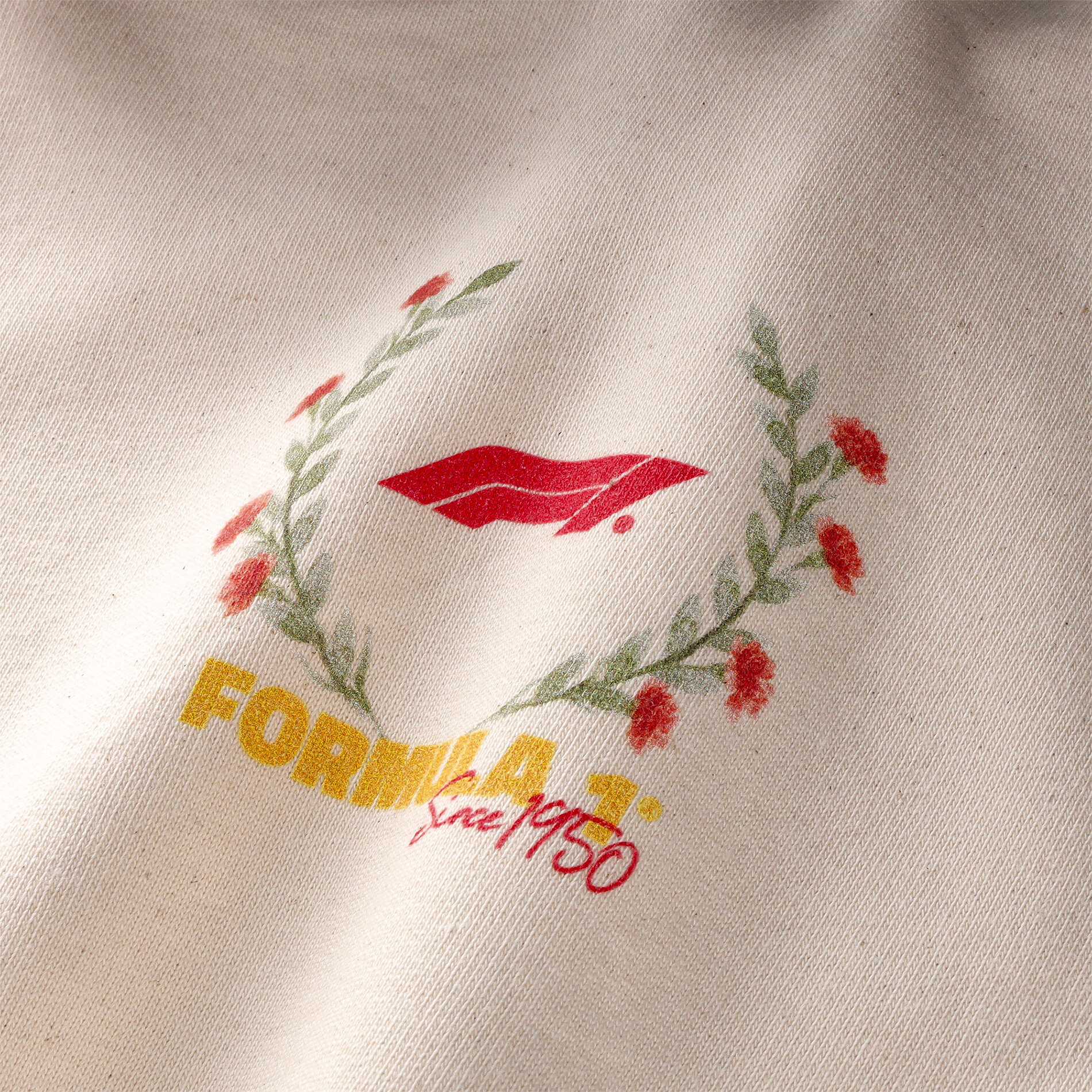 Formula 1 Retro Graphic Crew Sweatshirt - Off White, , rebel_hi-res