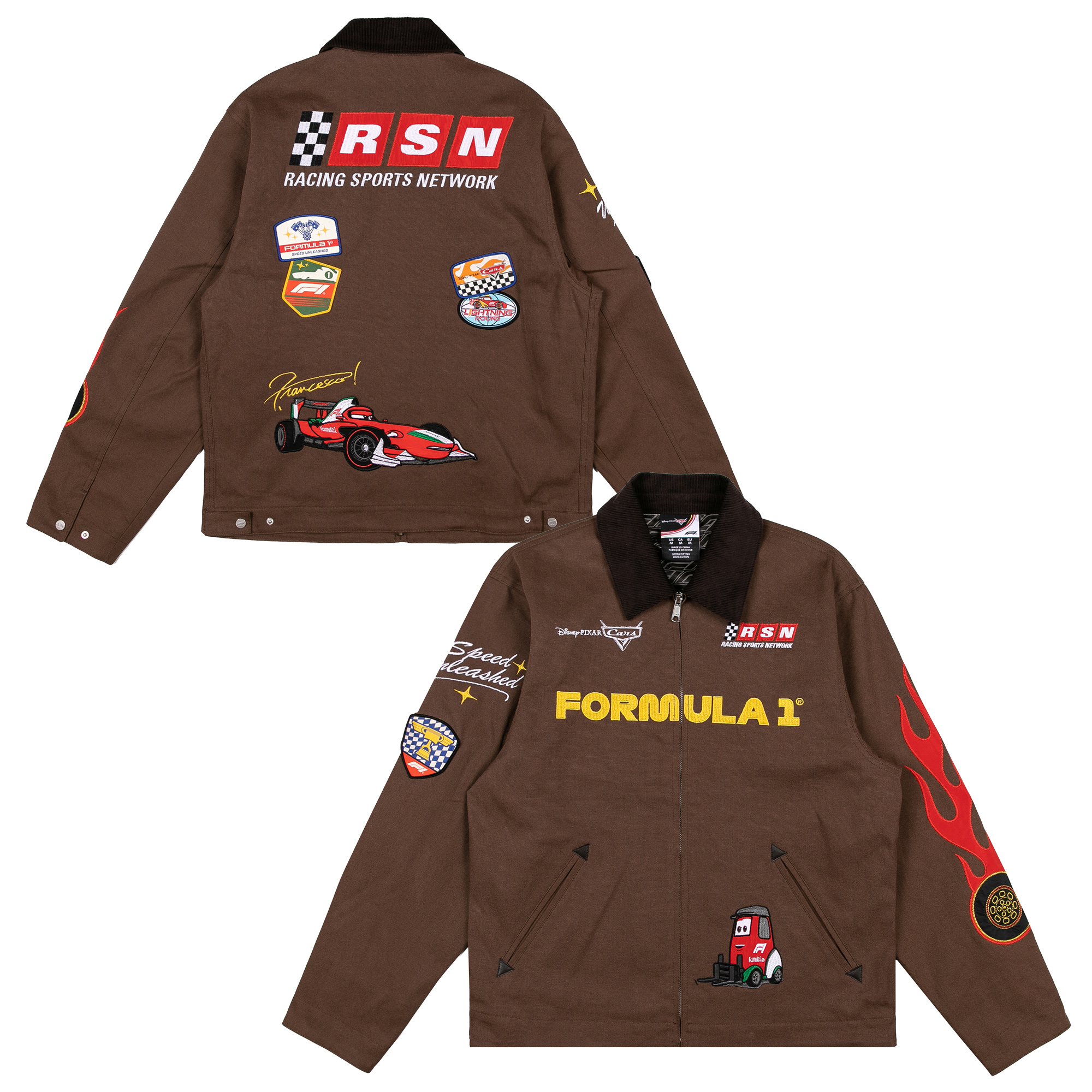 Formula 1 X Disney Monza 2026 Mechanics Jacket - Brown - Unisex, , rebel_hi-res