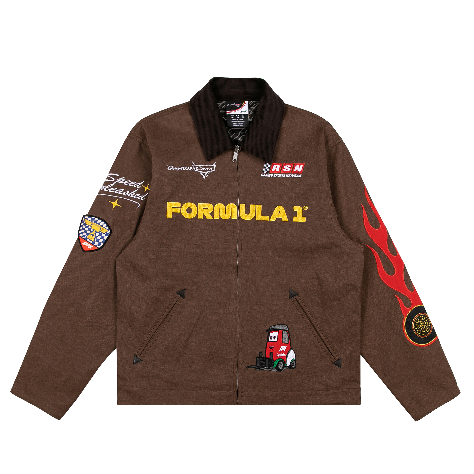 Formula 1 X Disney Monza 2026 Mechanics Jacket - Brown - Unisex, , rebel_hi-res