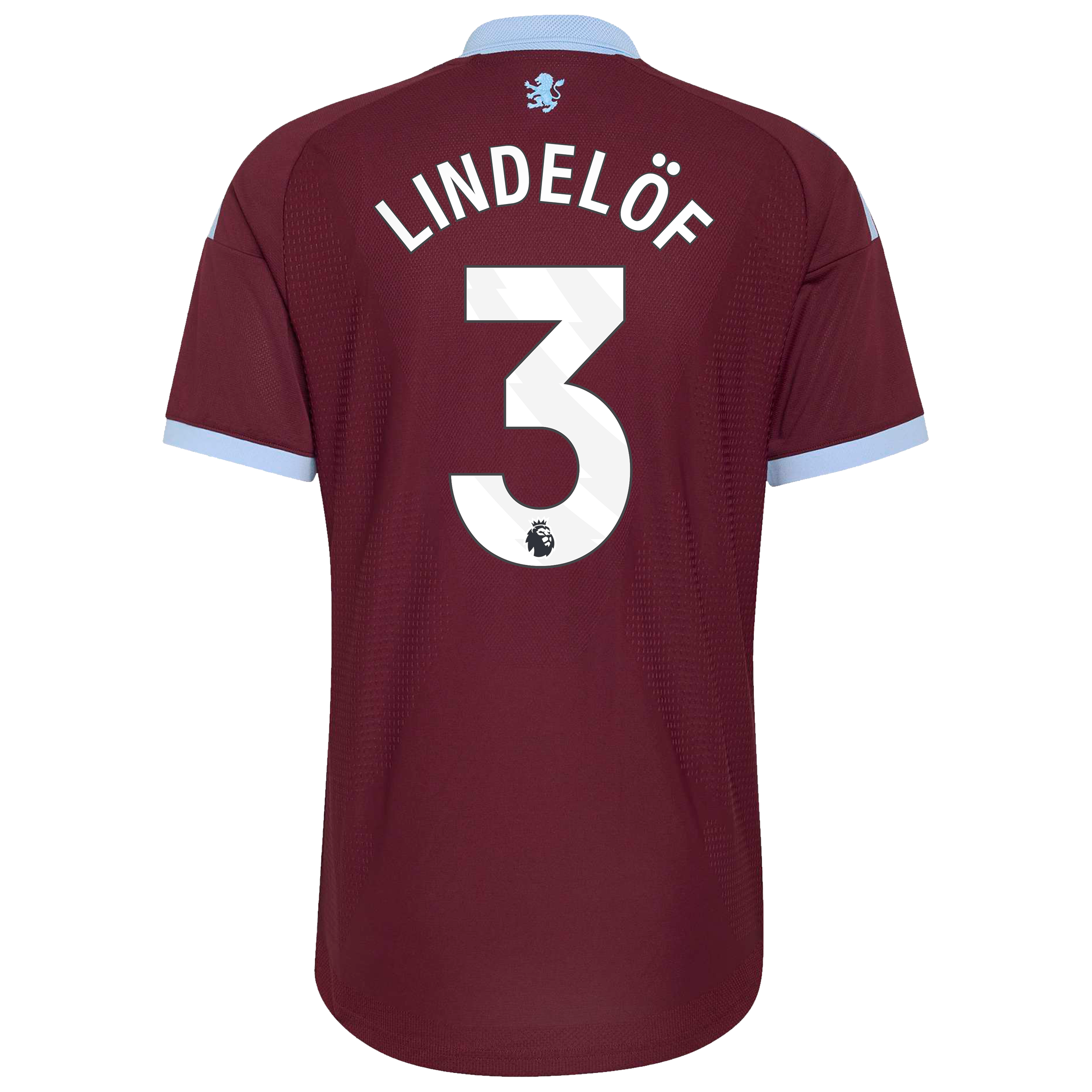 Aston Villa adidas Home Authentic Shirt 2026-27 with Lindel&ouml;f 3 printing, , rebel_hi-res