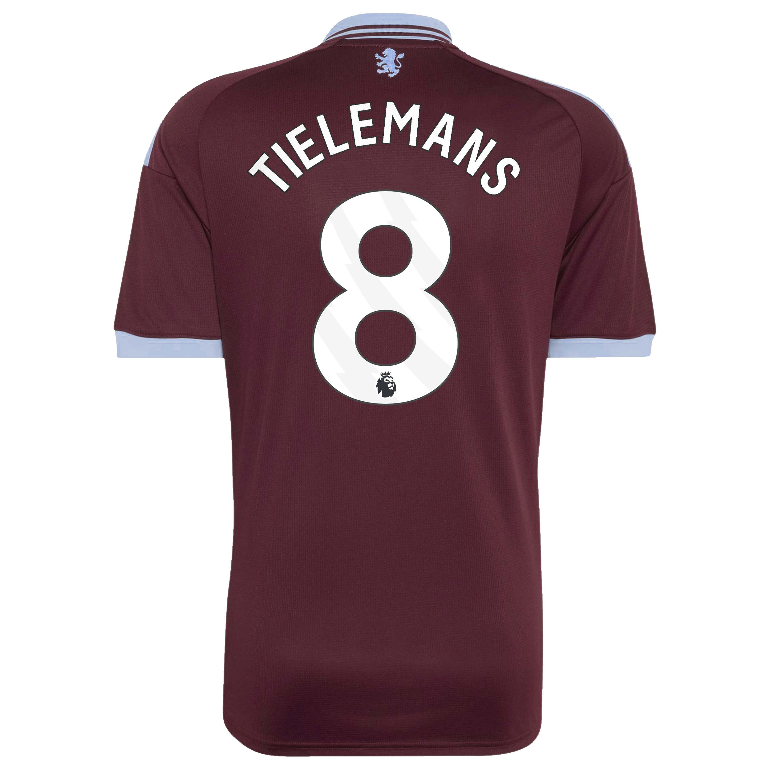 Aston Villa adidas Home Shirt 2026-27 with Tielemans 8 printing, , rebel_hi-res