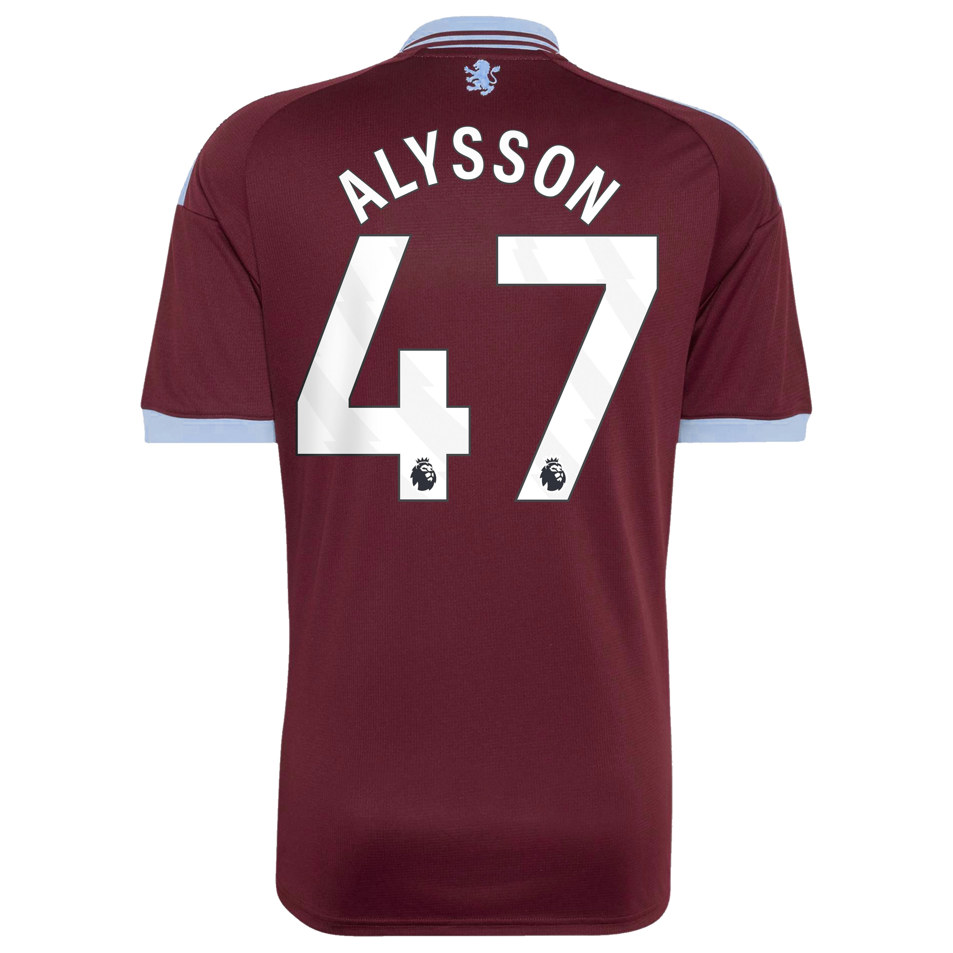Aston Villa adidas Home Shirt 2026-27 with Alysson 47 printing, , rebel_hi-res