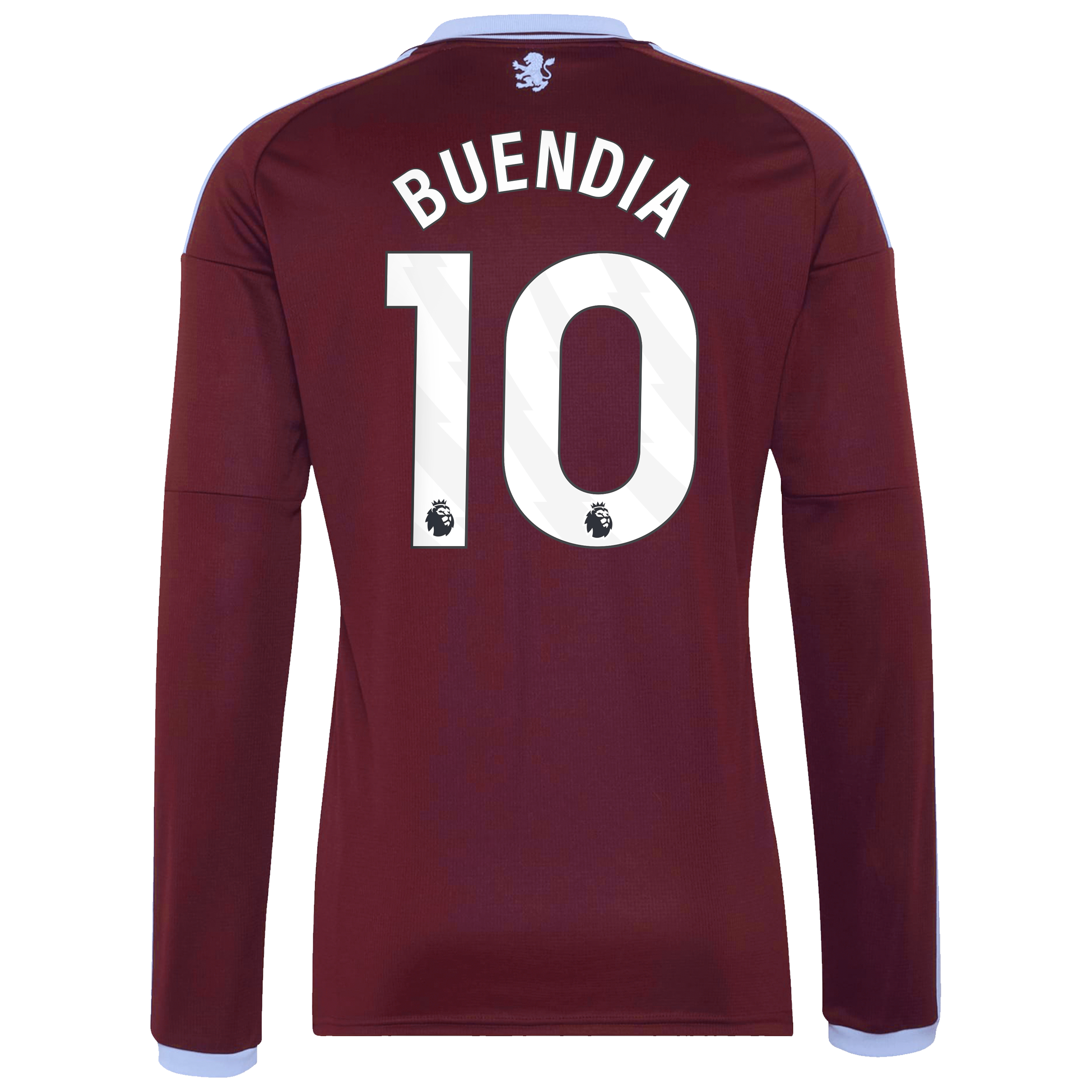Aston Villa adidas Home Shirt 2026-27 - Long Sleeve with Buendia 10 printing, , rebel_hi-res