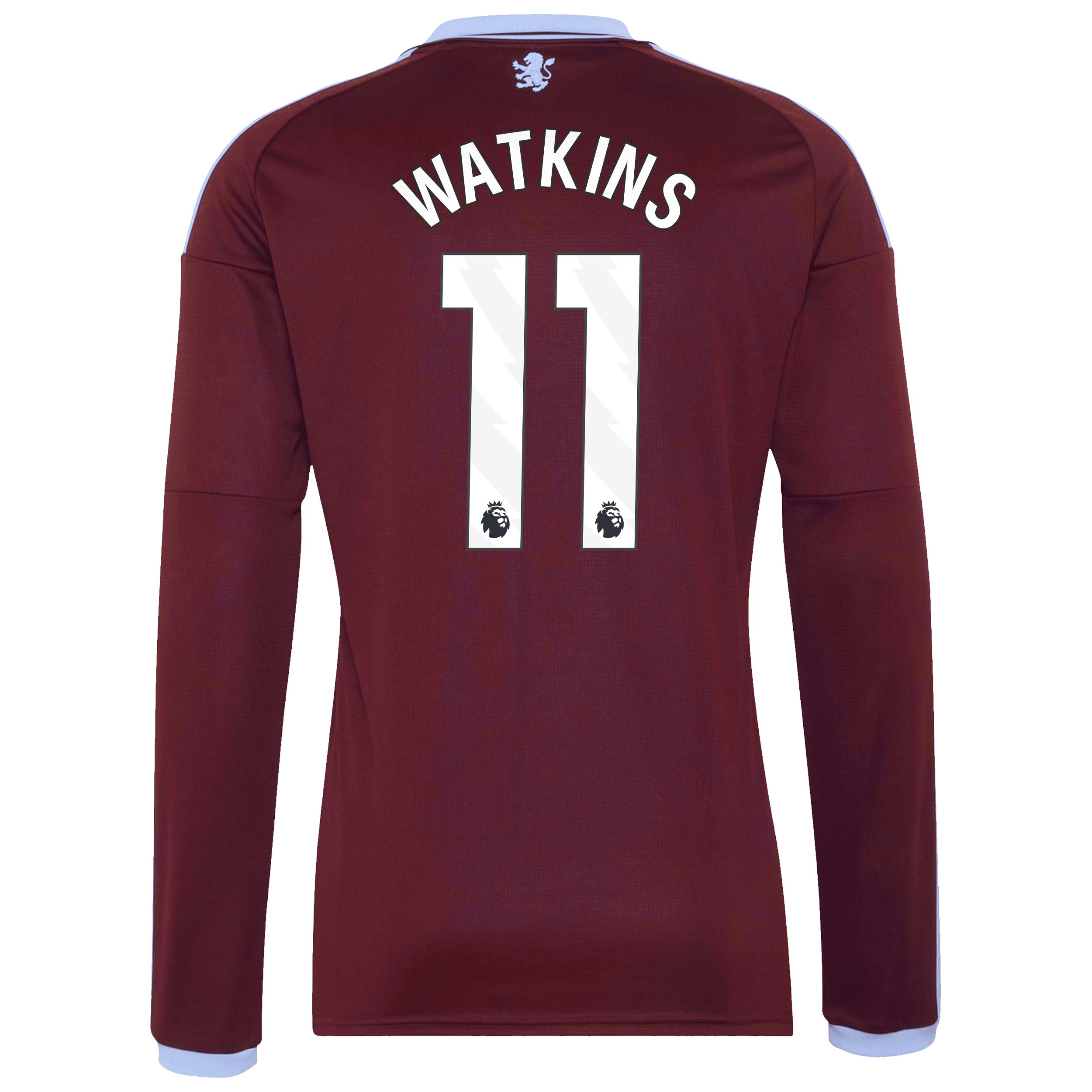 Aston Villa adidas Home Shirt 2026-27 - Long Sleeve with Watkins 11 printing, , rebel_hi-res