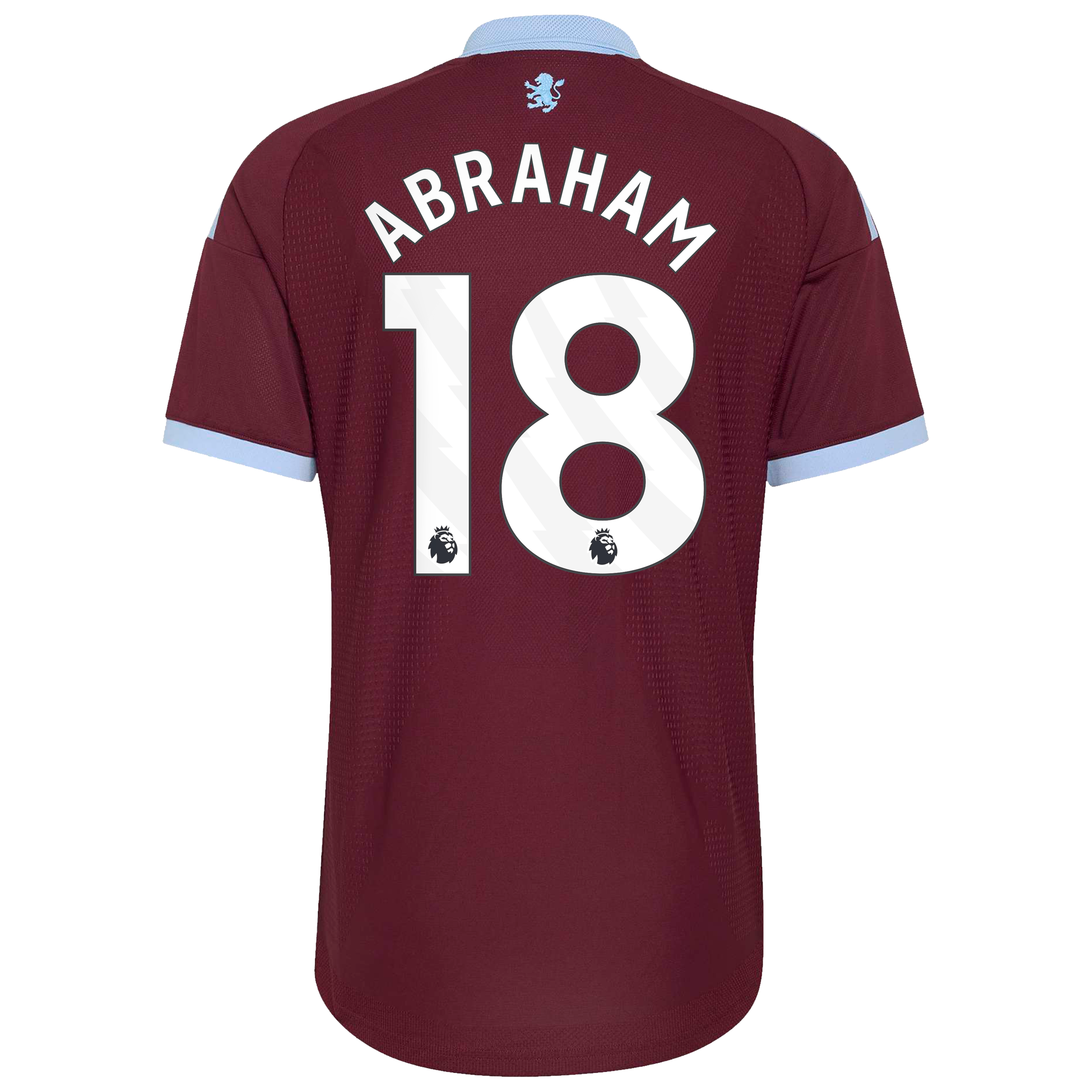Aston Villa adidas Home Authentic Shirt 2026-27 with Abraham 18 printing, , rebel_hi-res