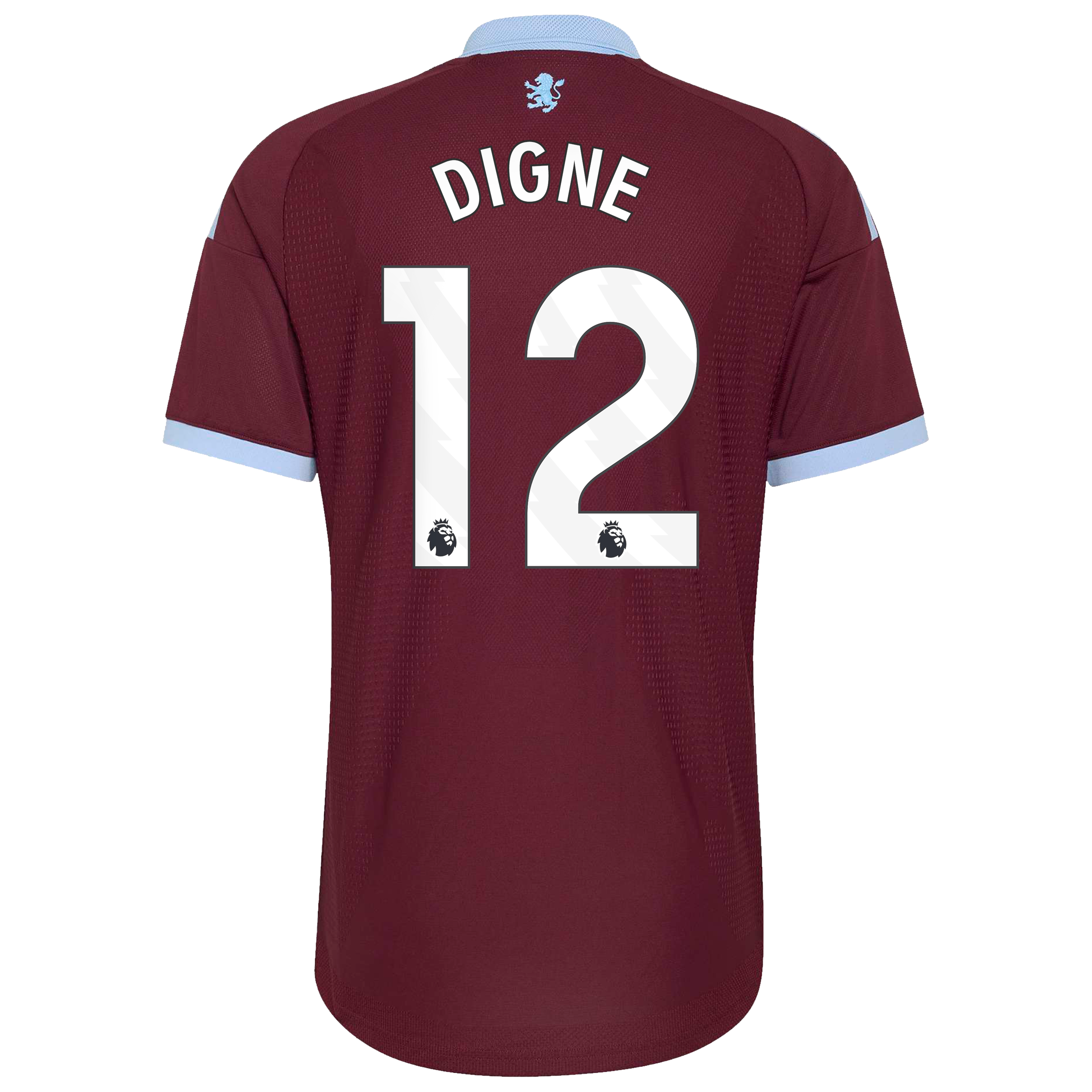 Aston Villa adidas Home Authentic Shirt 2026-27 with Digne 12 printing, , rebel_hi-res