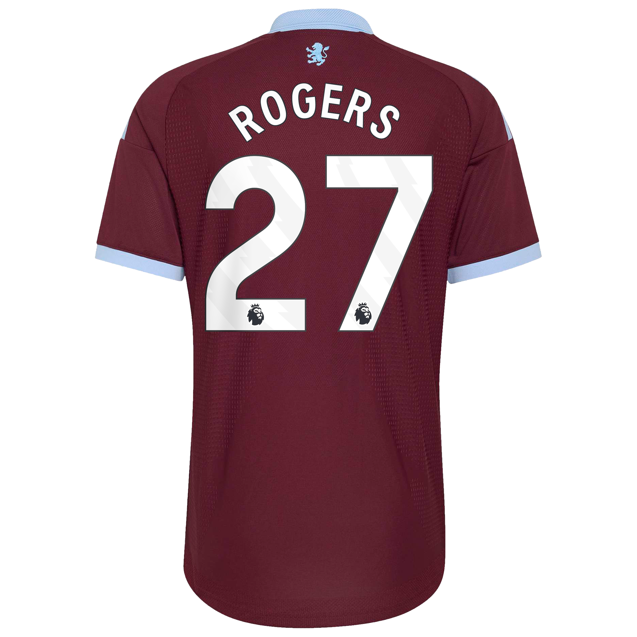 Aston Villa adidas Home Authentic Shirt 2026-27 with Rogers 27 printing, , rebel_hi-res