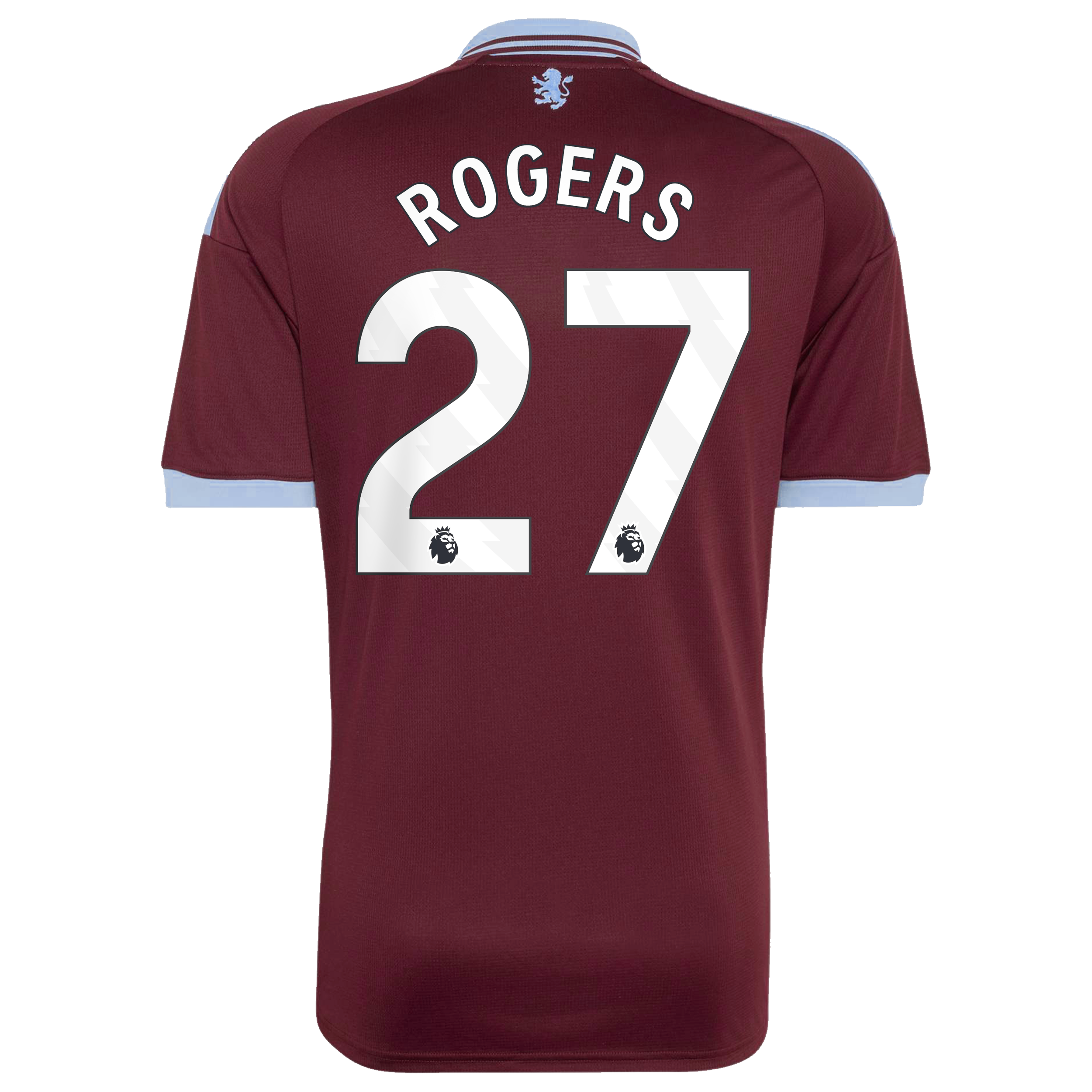 Aston Villa adidas Home Shirt 2026-27 with Rogers 27 printing, , rebel_hi-res
