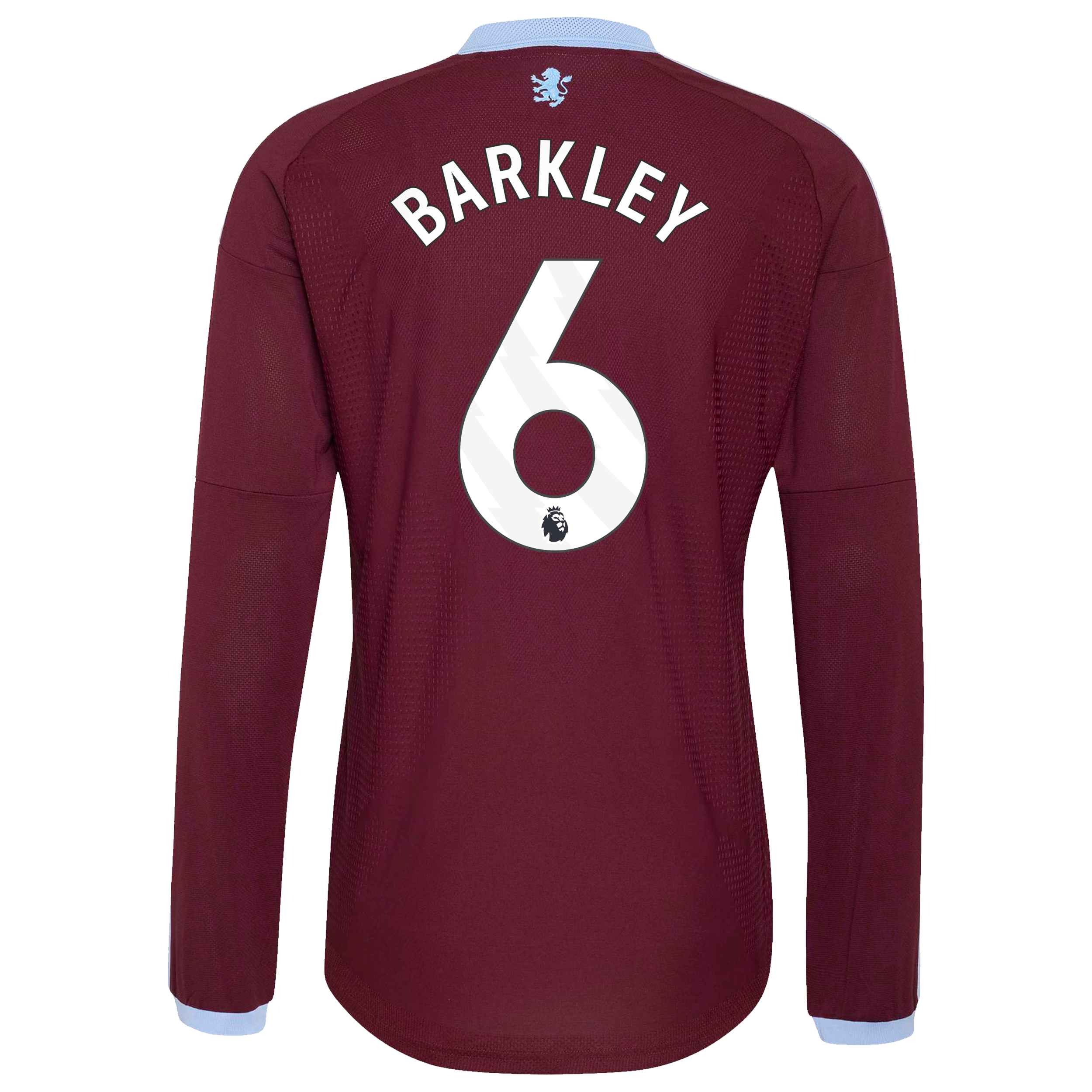 Aston Villa adidas Home Authentic Shirt 2026-27 - Long Sleeve with Barkley 6 printing, , rebel_hi-res