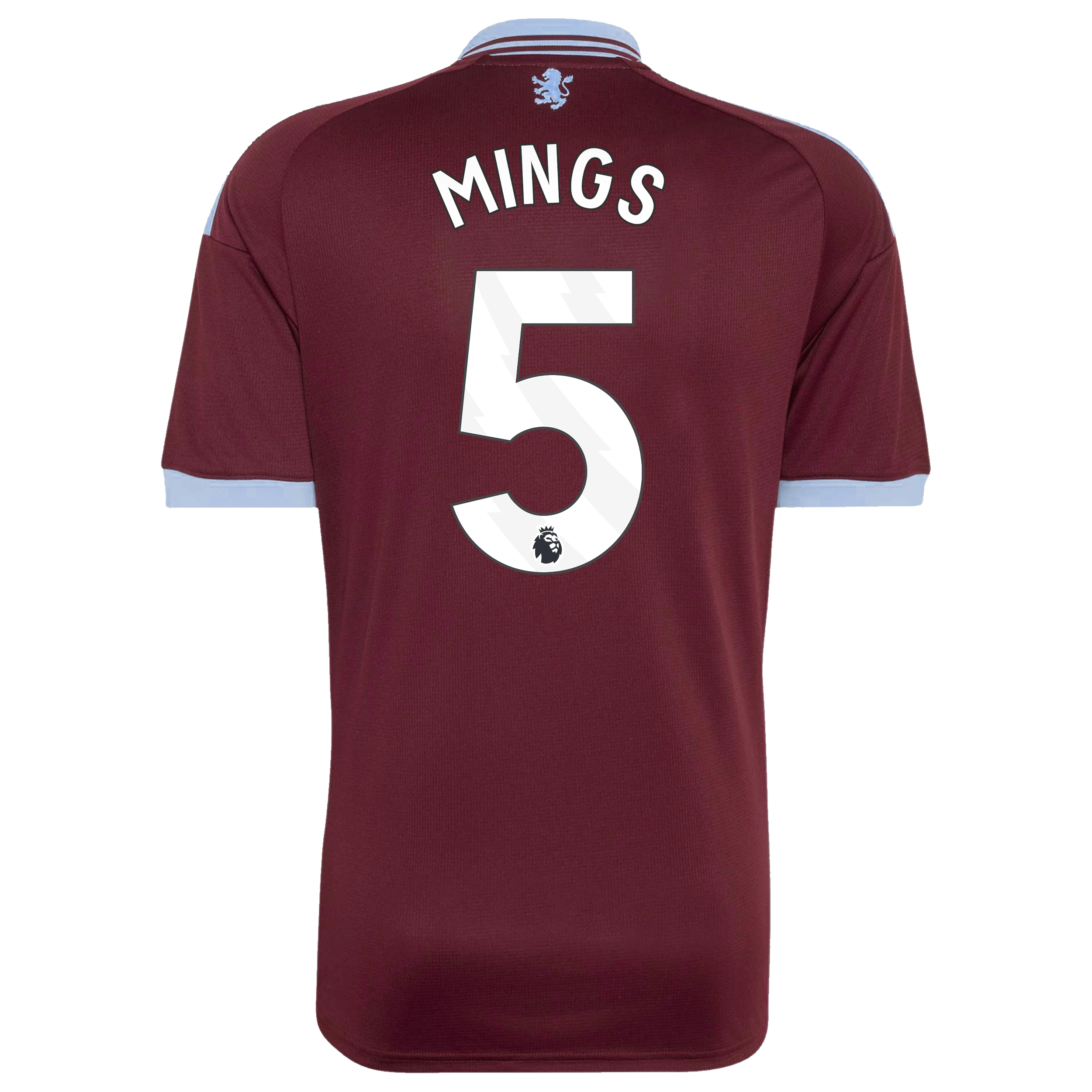 Aston Villa adidas Home Shirt 2026-27 with Mings 5 printing, , rebel_hi-res