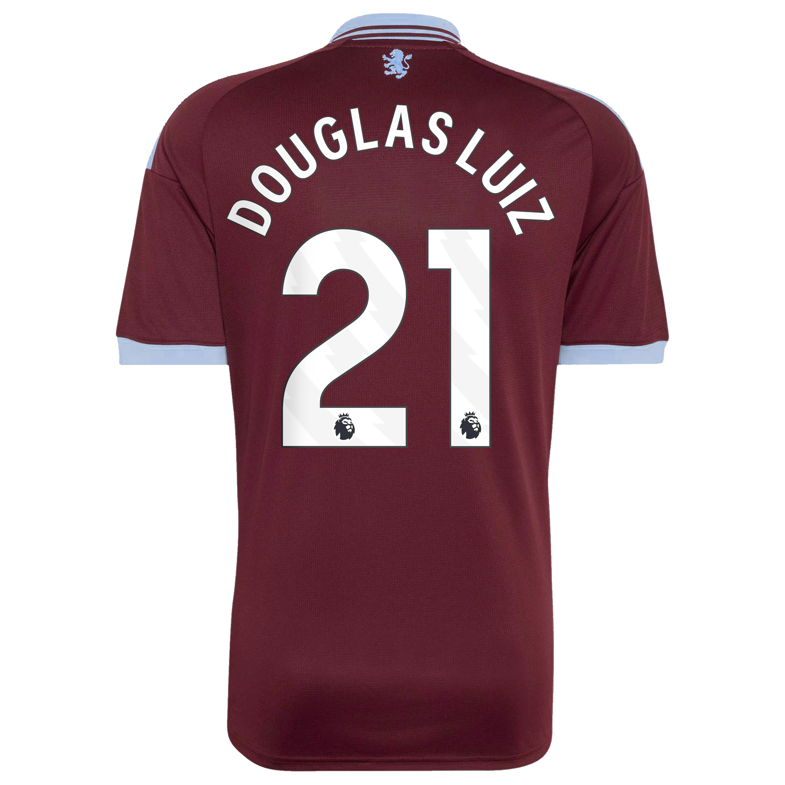 Aston Villa adidas Home Shirt 2026-27 with Douglas Luiz 21 printing, , rebel_hi-res