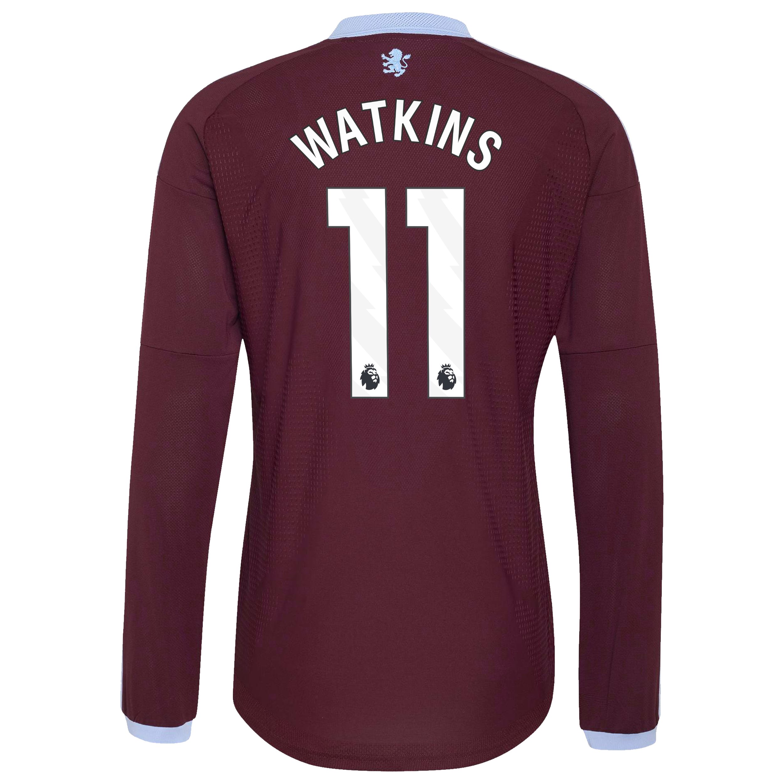 Aston Villa adidas Home Authentic Shirt 2026-27 - Long Sleeve with Watkins 11 printing, , rebel_hi-res