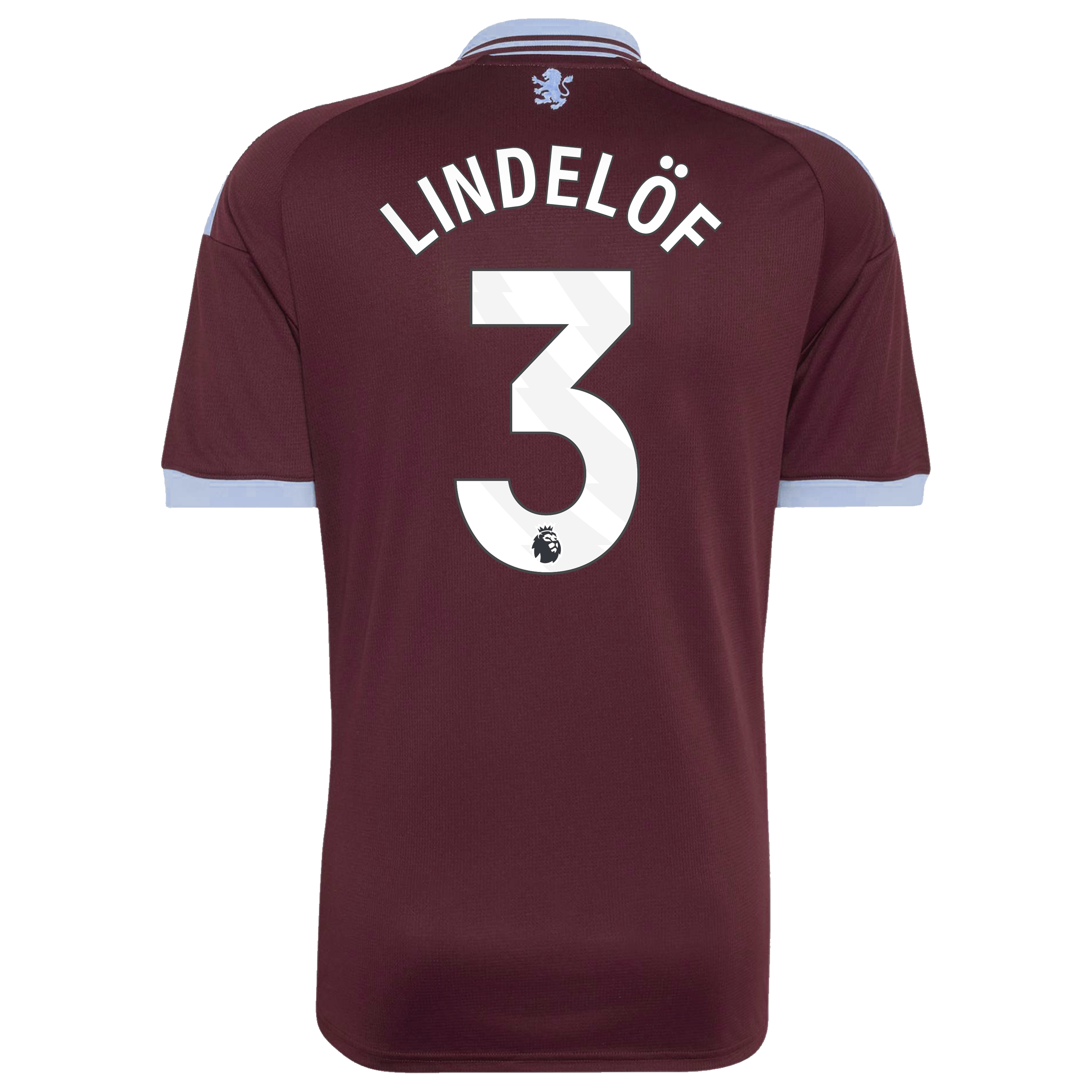 Aston Villa adidas Home Shirt 2026-27 with Lindel&ouml;f 3 printing, , rebel_hi-res