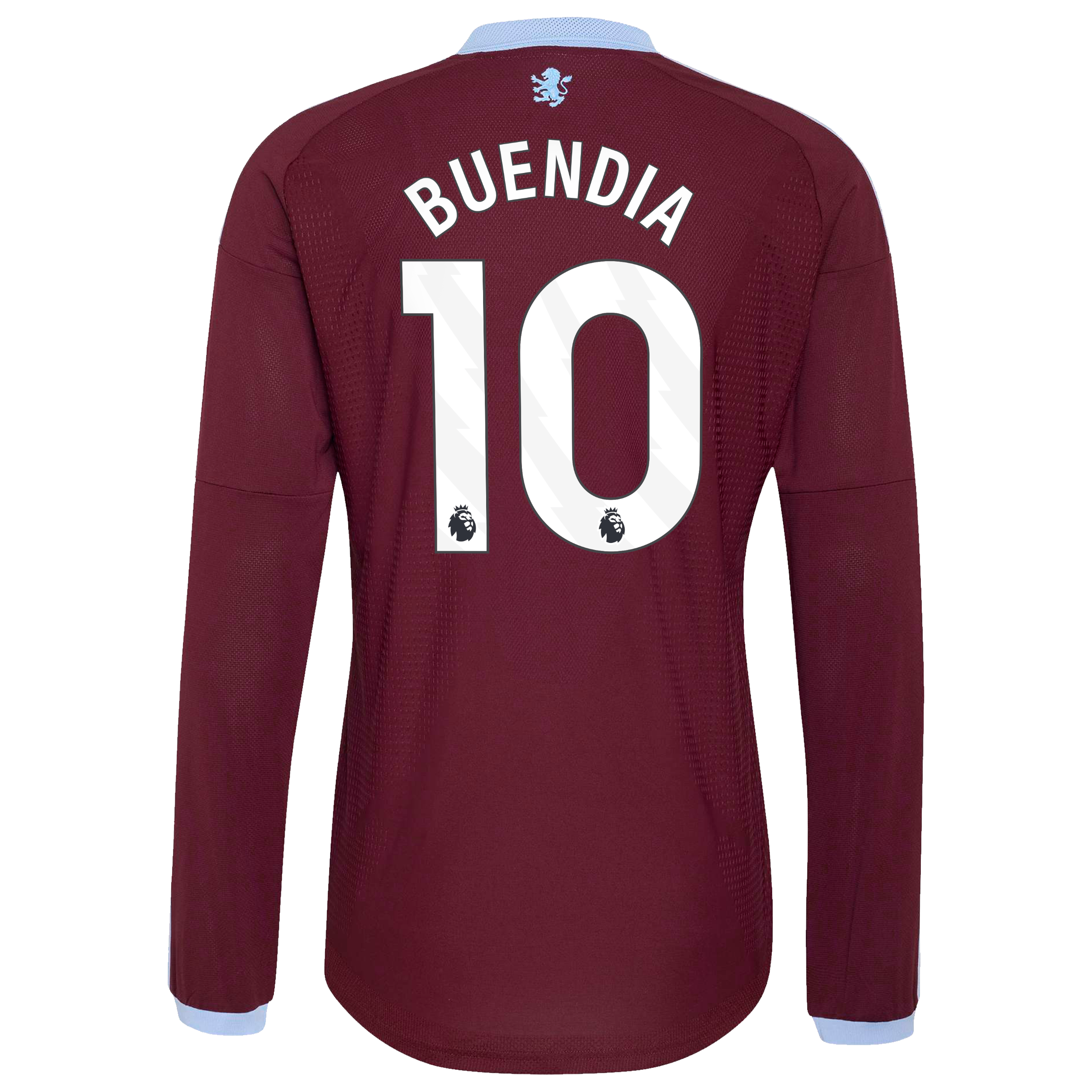 Aston Villa adidas Home Authentic Shirt 2026-27 - Long Sleeve with Buendia 10 printing, , rebel_hi-res