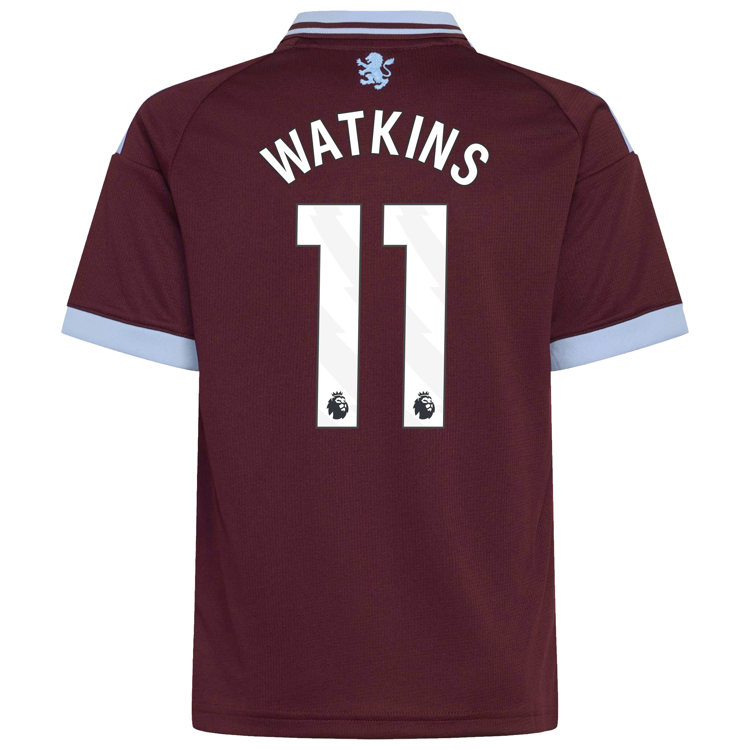 Aston Villa adidas Home Shirt 2026-27 - Kids with Watkins 11 printing, , rebel_hi-res